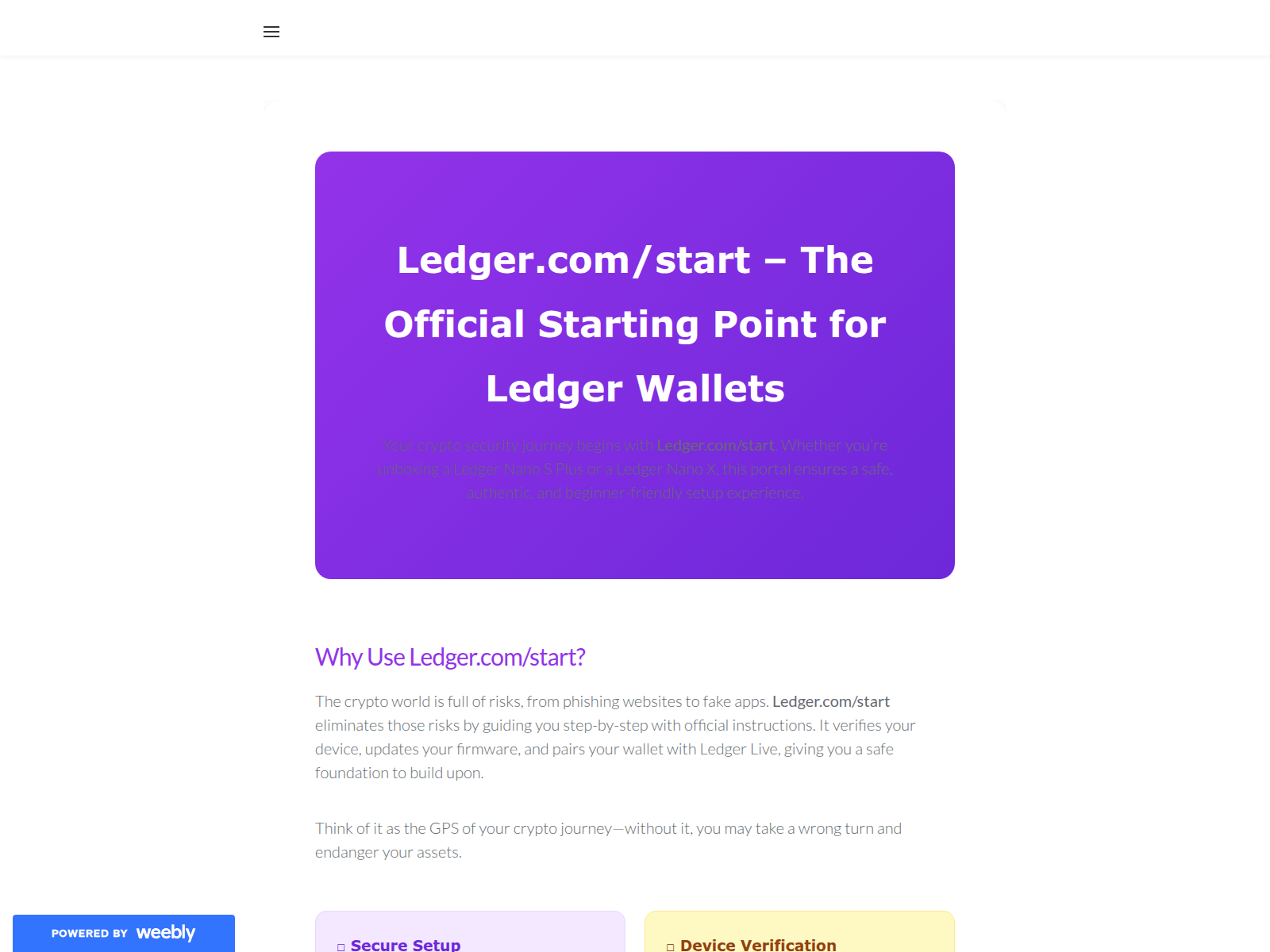 Screenshot of default-ldgr-page.weebly.com