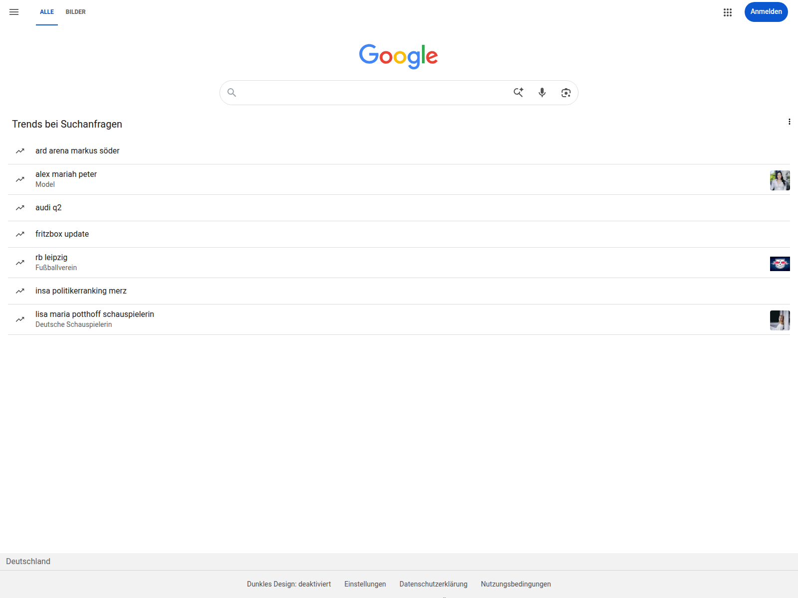 Screenshot of algorithm-ledger.com