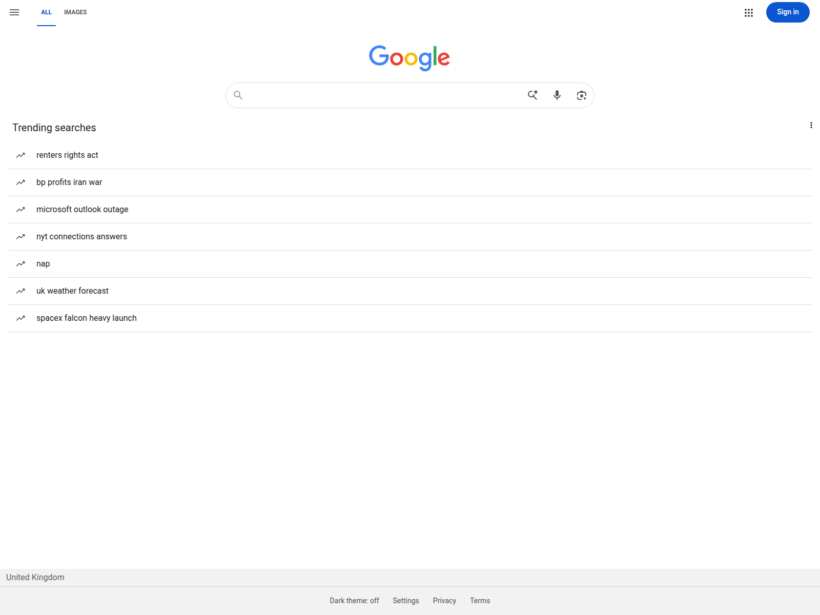 Screenshot of sporkdex.com