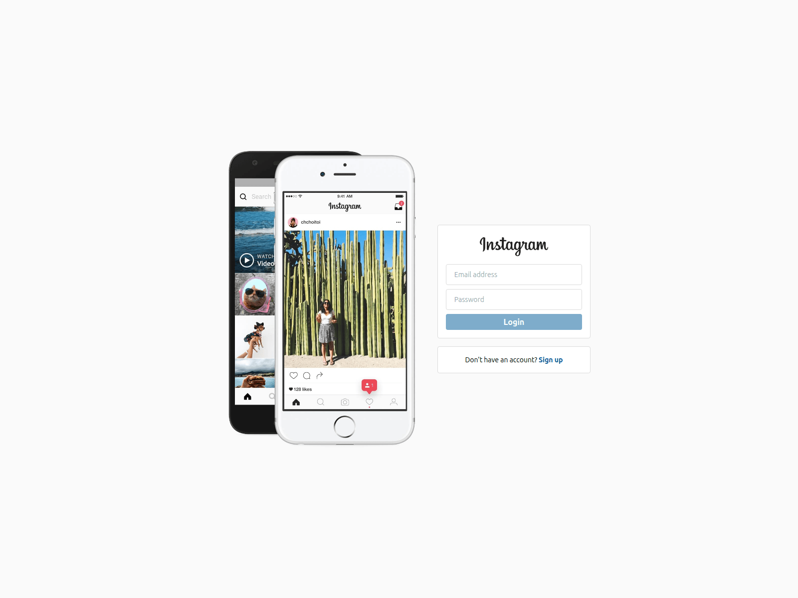 Screenshot of instagram-clone-kappa-five.vercel.app