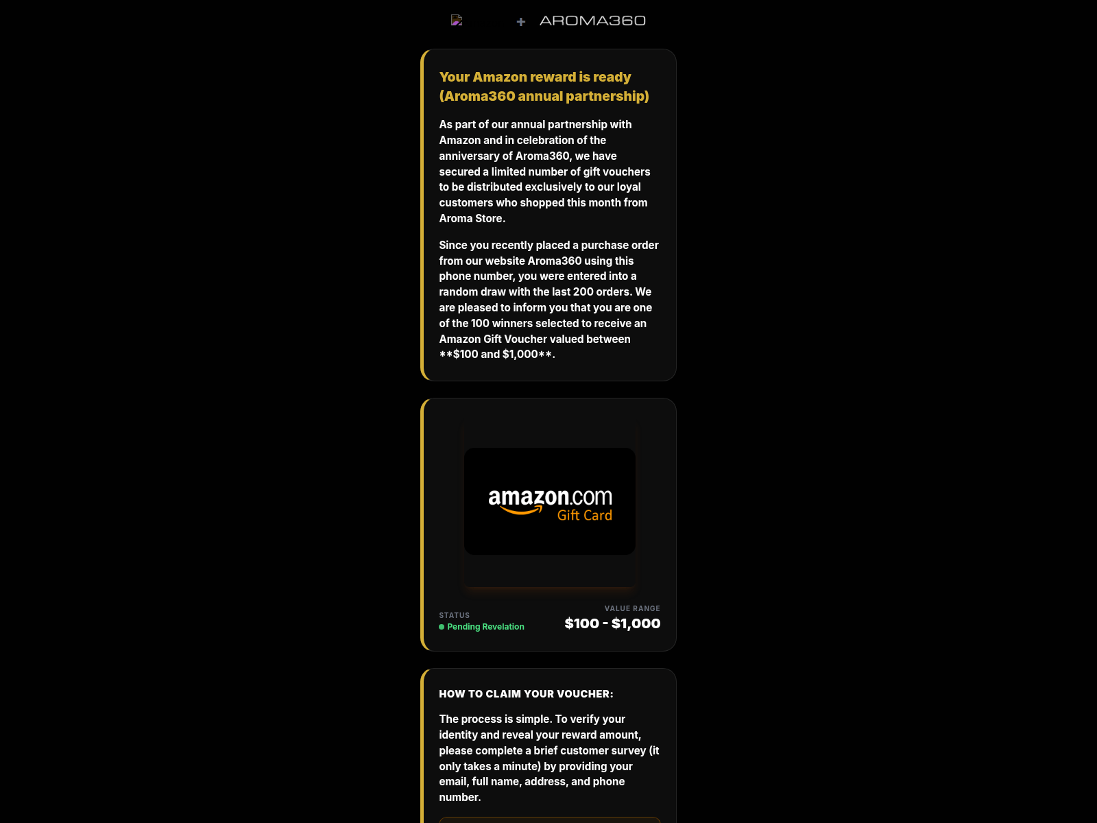 Screenshot of aroma3600.github.io