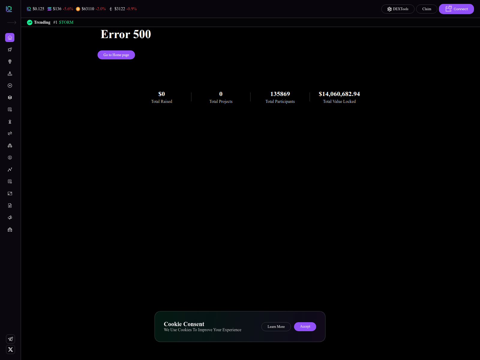 Screenshot of solstorm-com.pages.dev