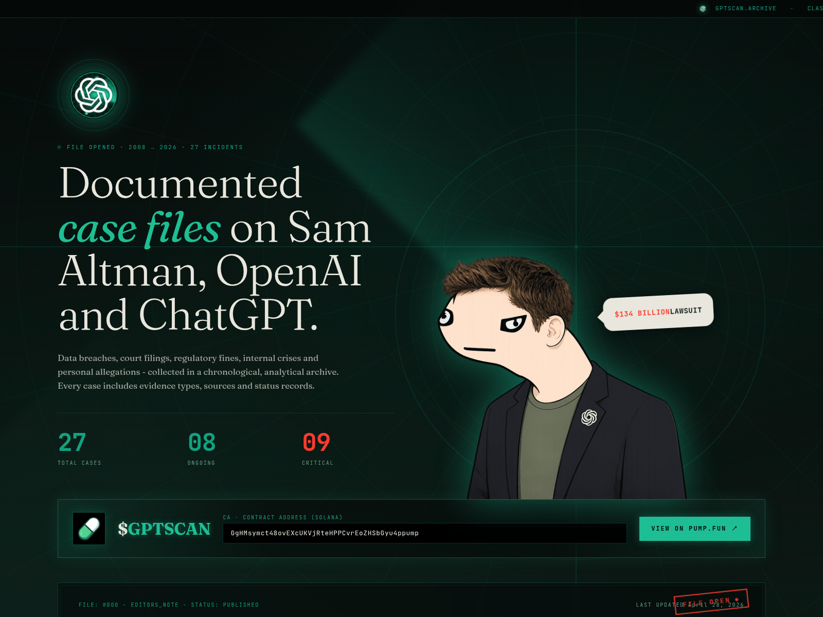 Screenshot of gptscan.fun