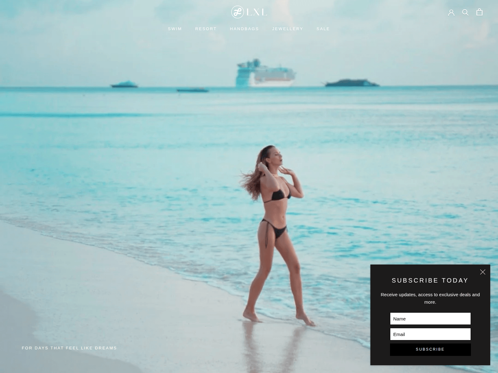 Screenshot of lxl.com