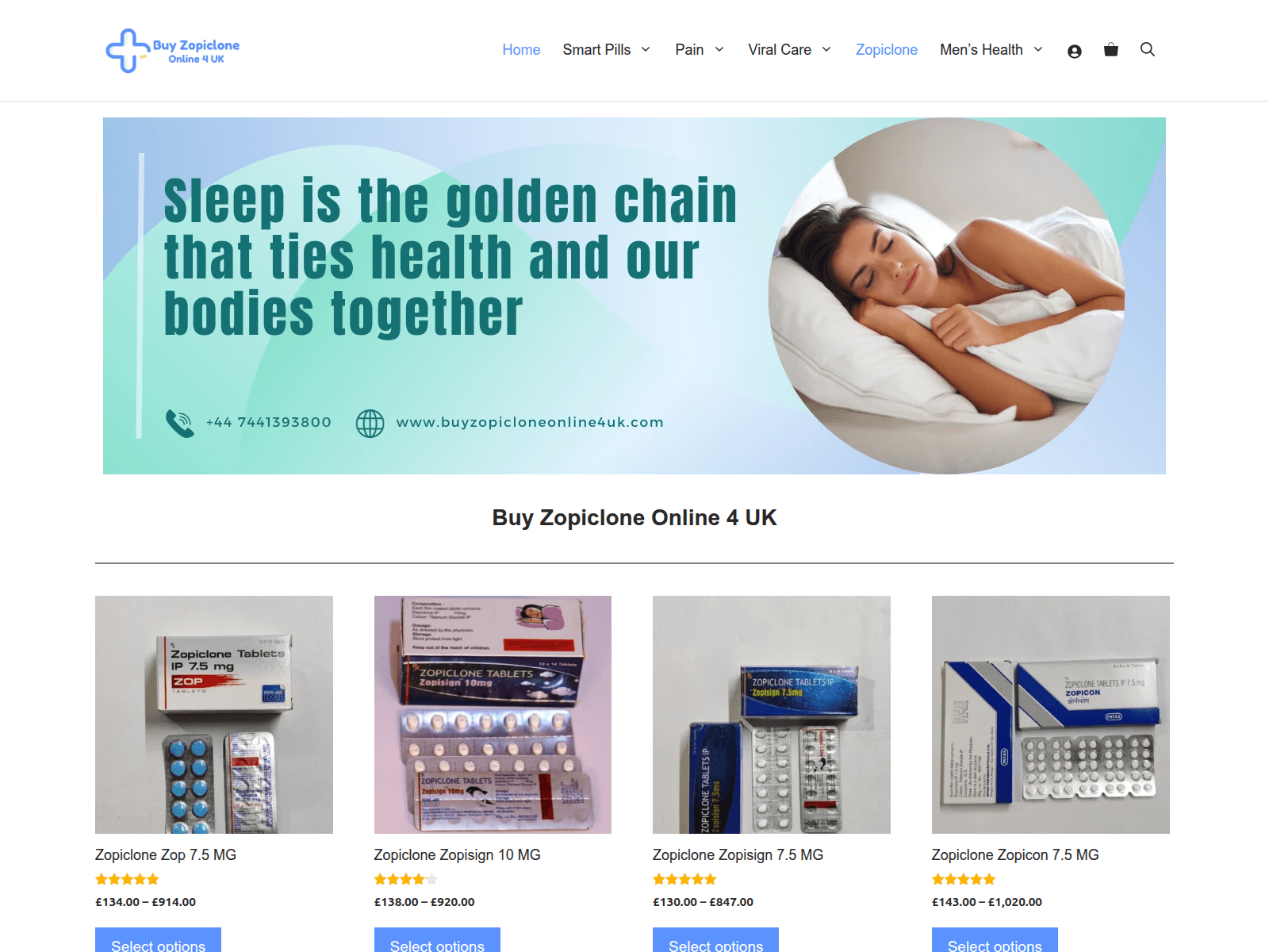 Screenshot of buyzopicloneonline4uk.com
