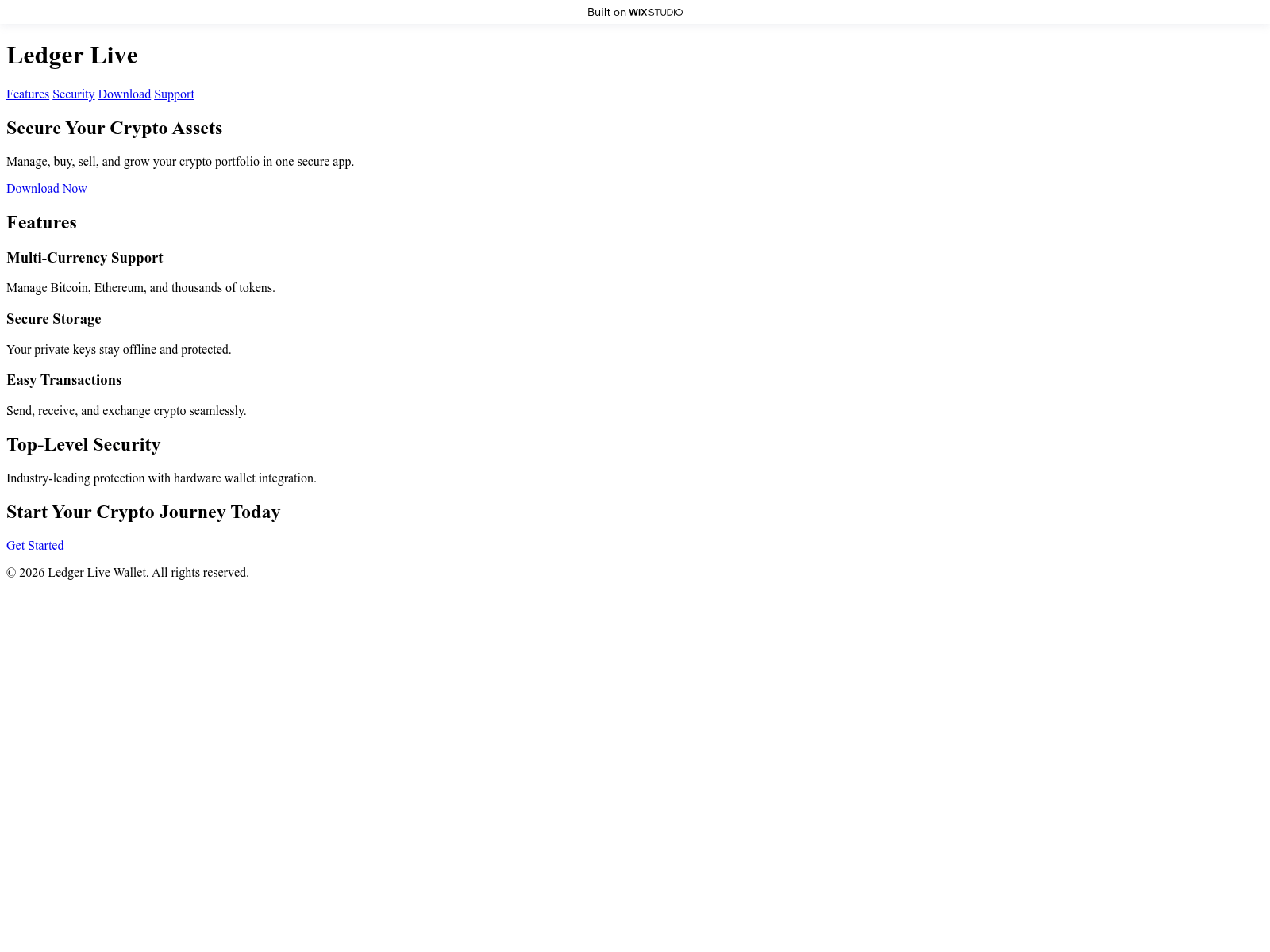 Screenshot of digitaliostart.wixstudio.com