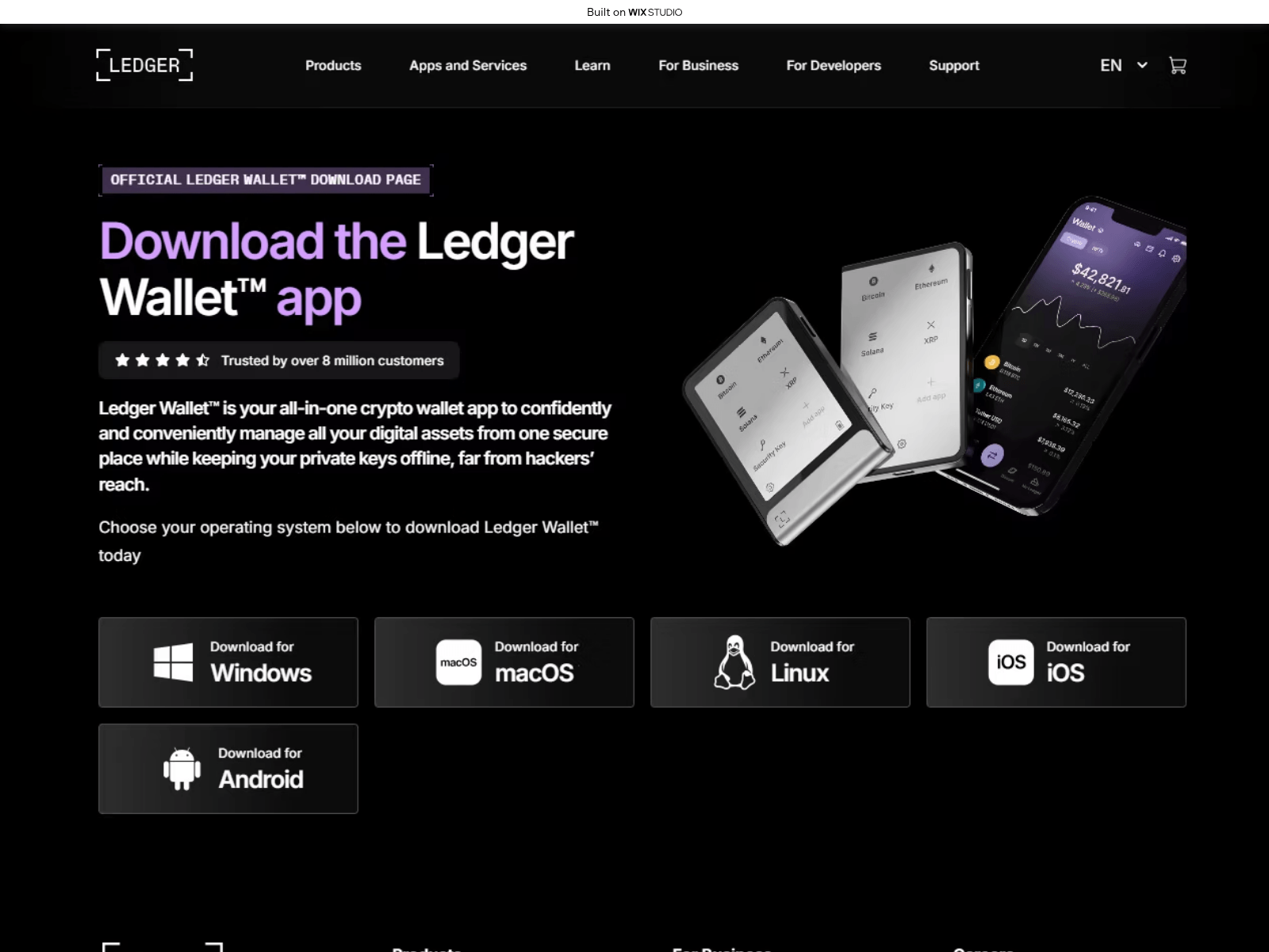 Screenshot of openlgderlive.wixstudio.com