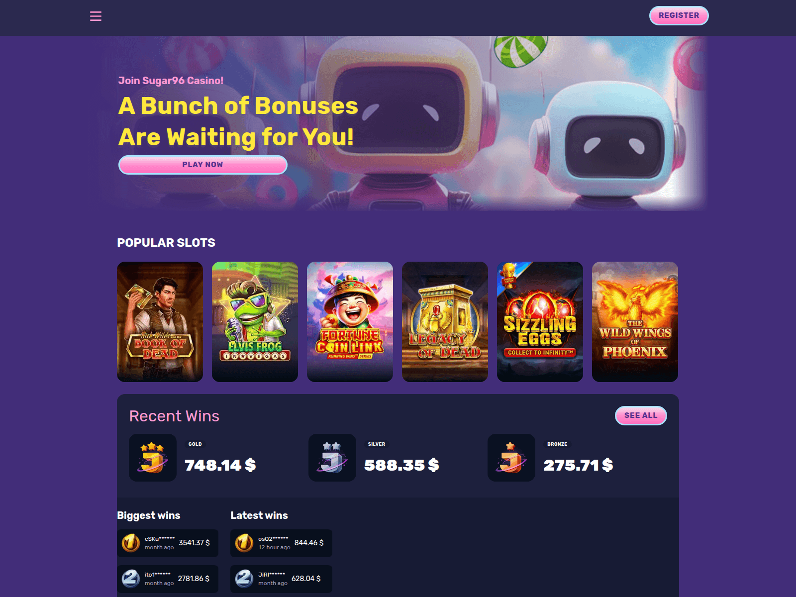 Screenshot of sugar96-australia.com