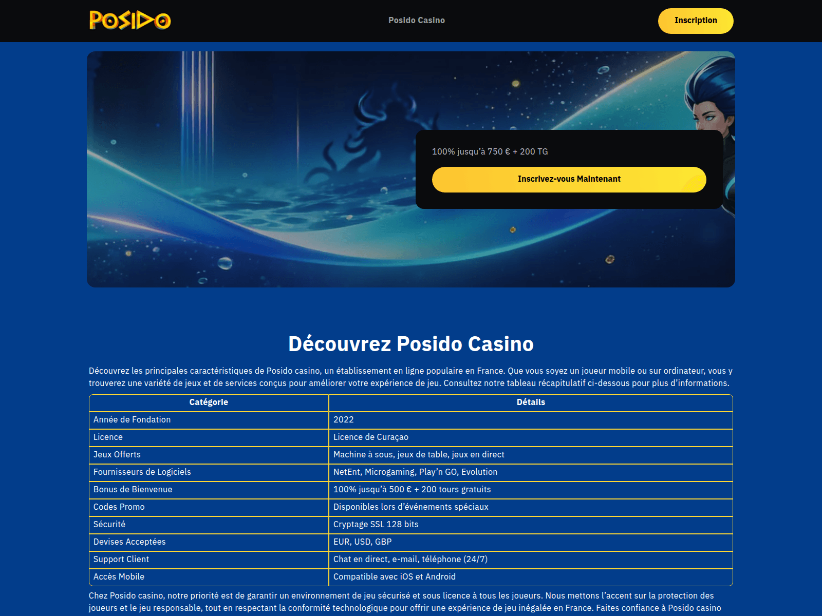 Screenshot of posido-casino-france1.com