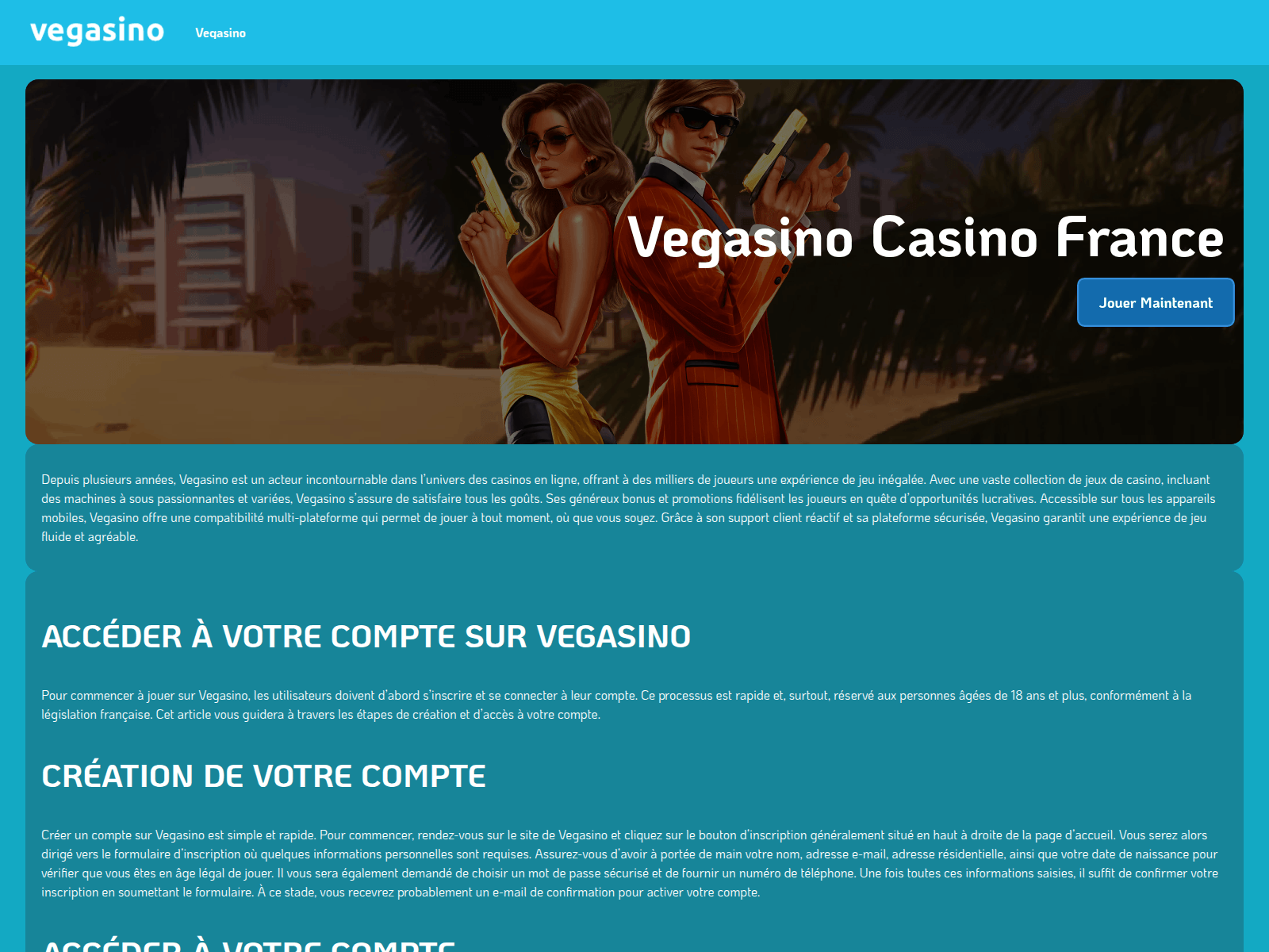 Screenshot of vegasino-fr1.com