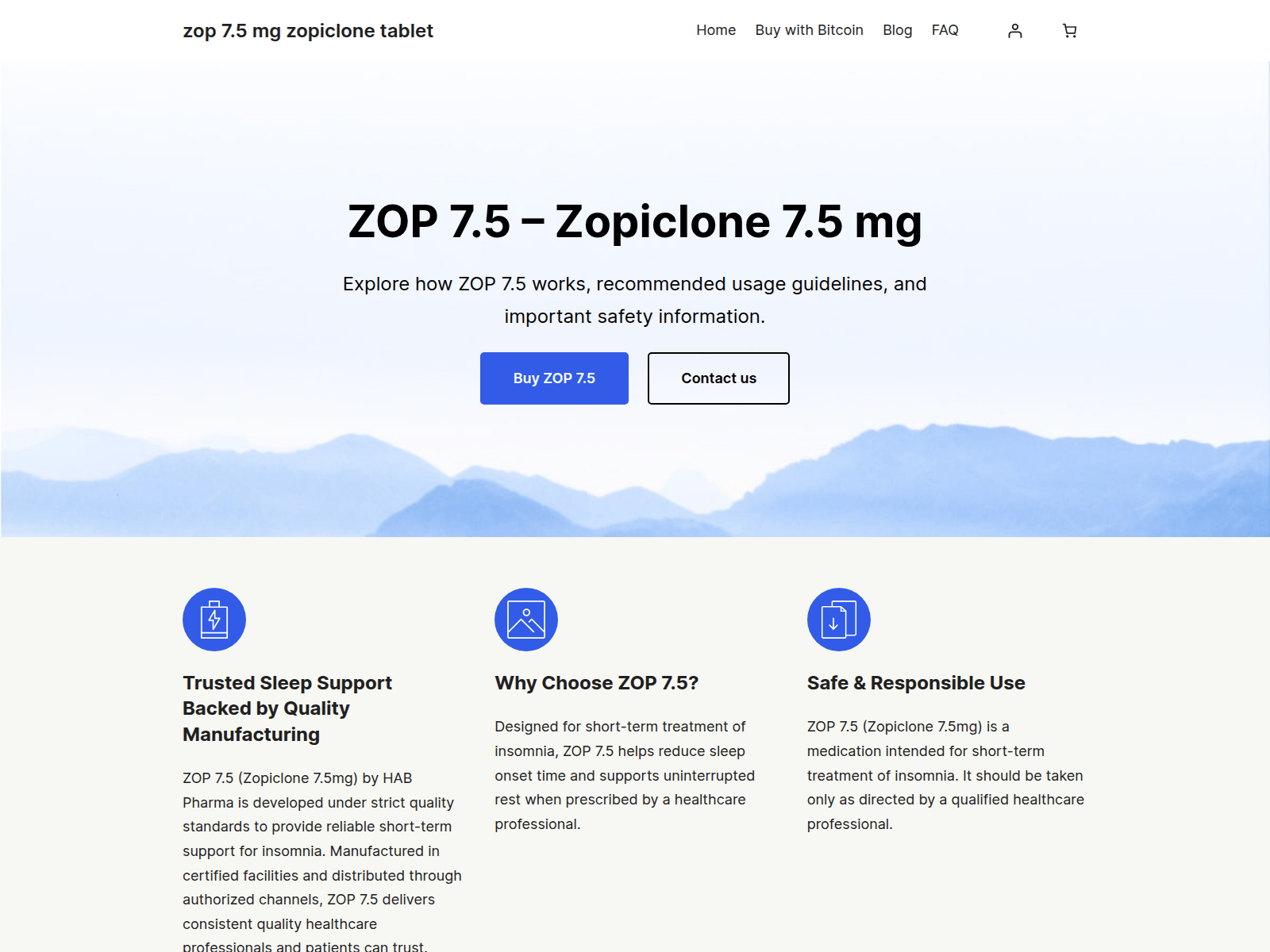 Screenshot of zop75.com