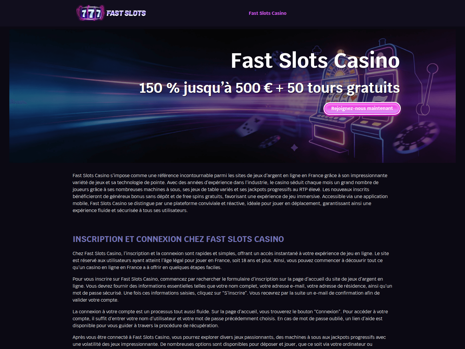Screenshot of casino-fast-slots2.com