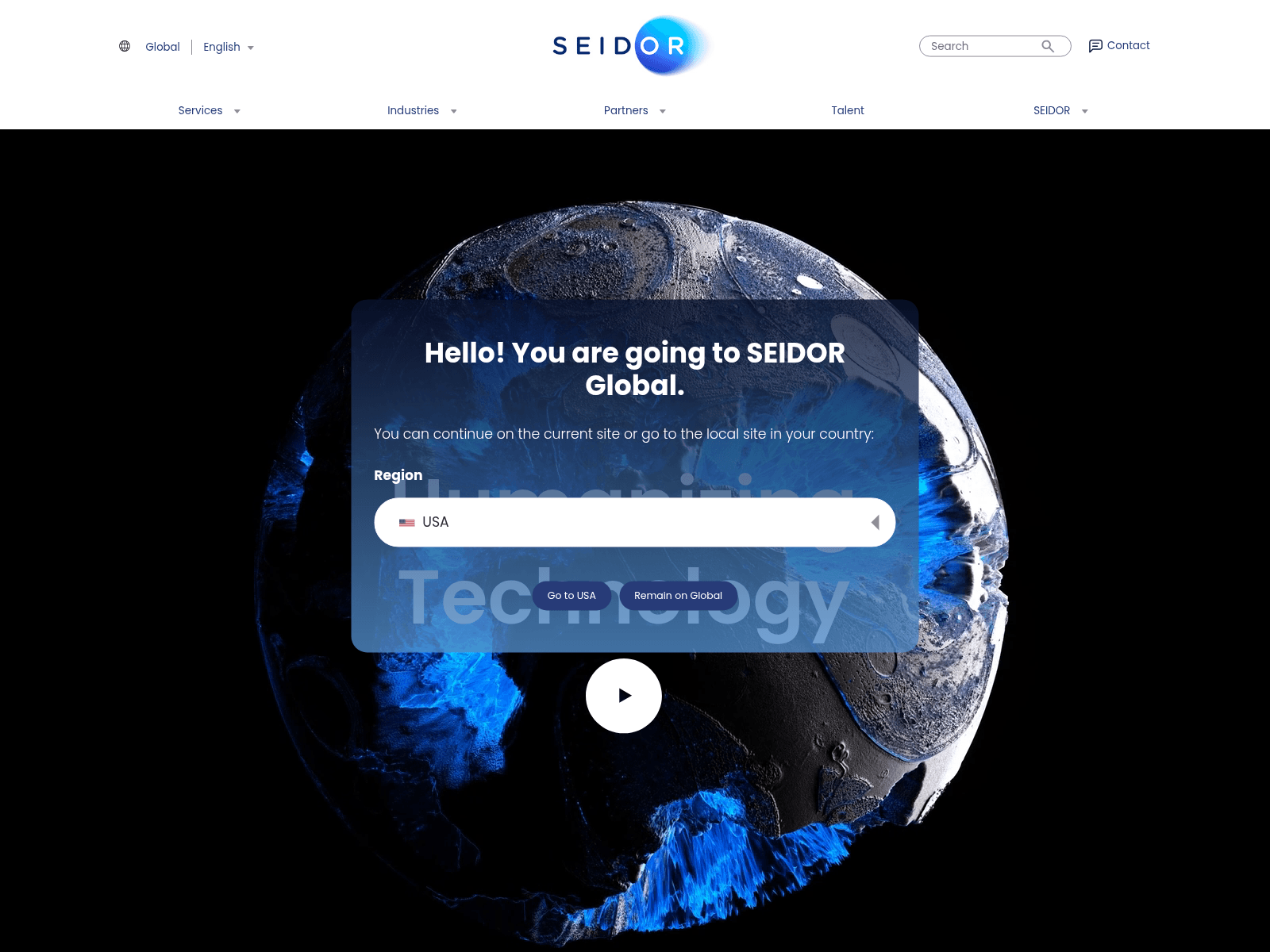 Screenshot of seidorus.com