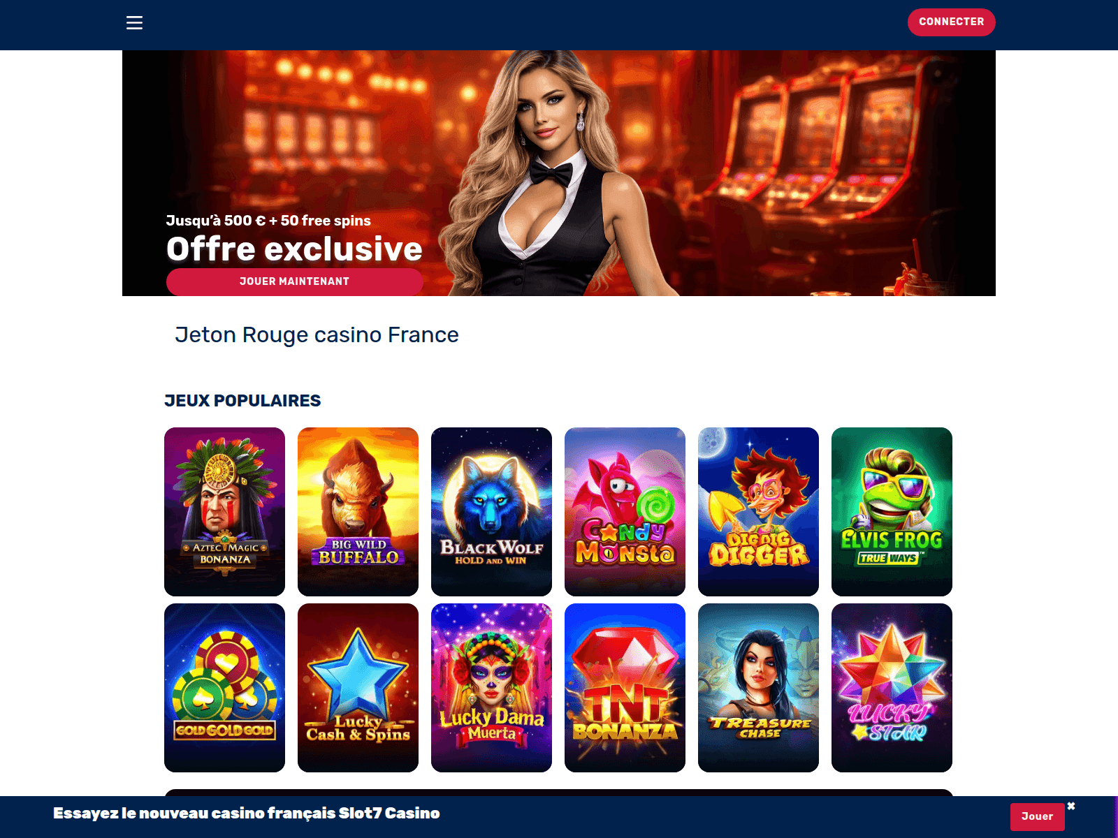 Screenshot of casino-jeton-rouge.com