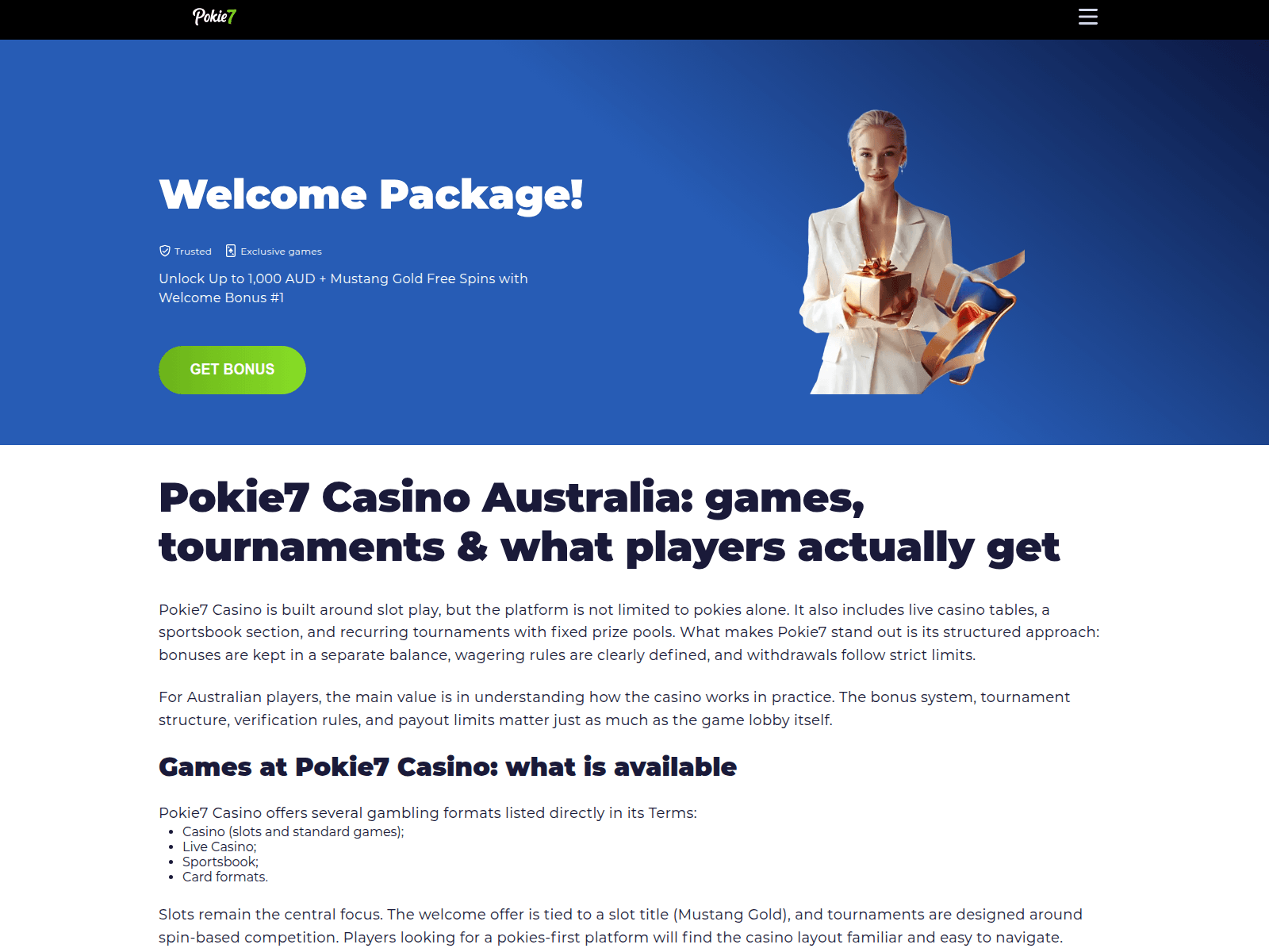 Screenshot of pokie7nodeposit-bonus.com