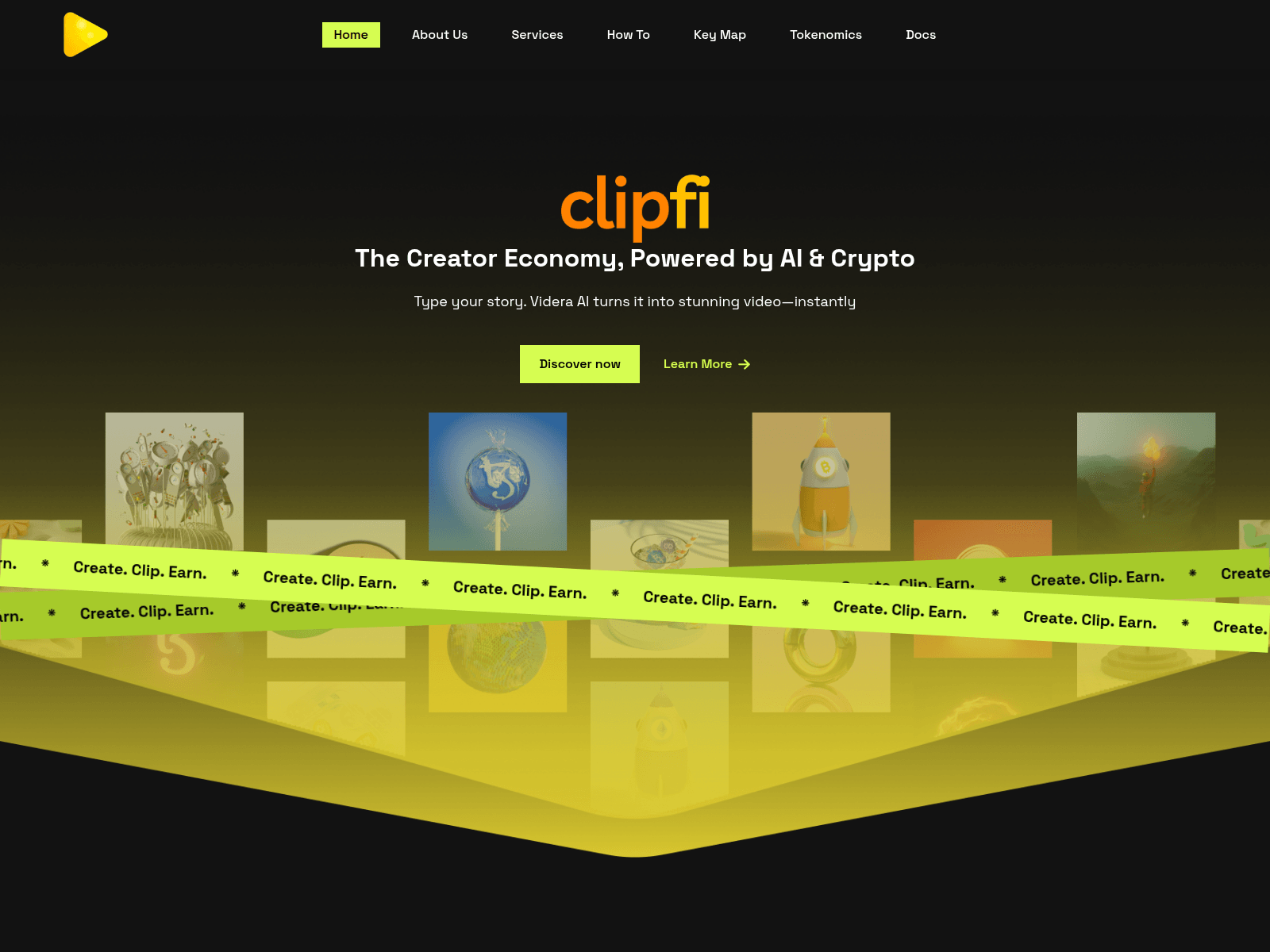 Screenshot of clipfiofficial.com