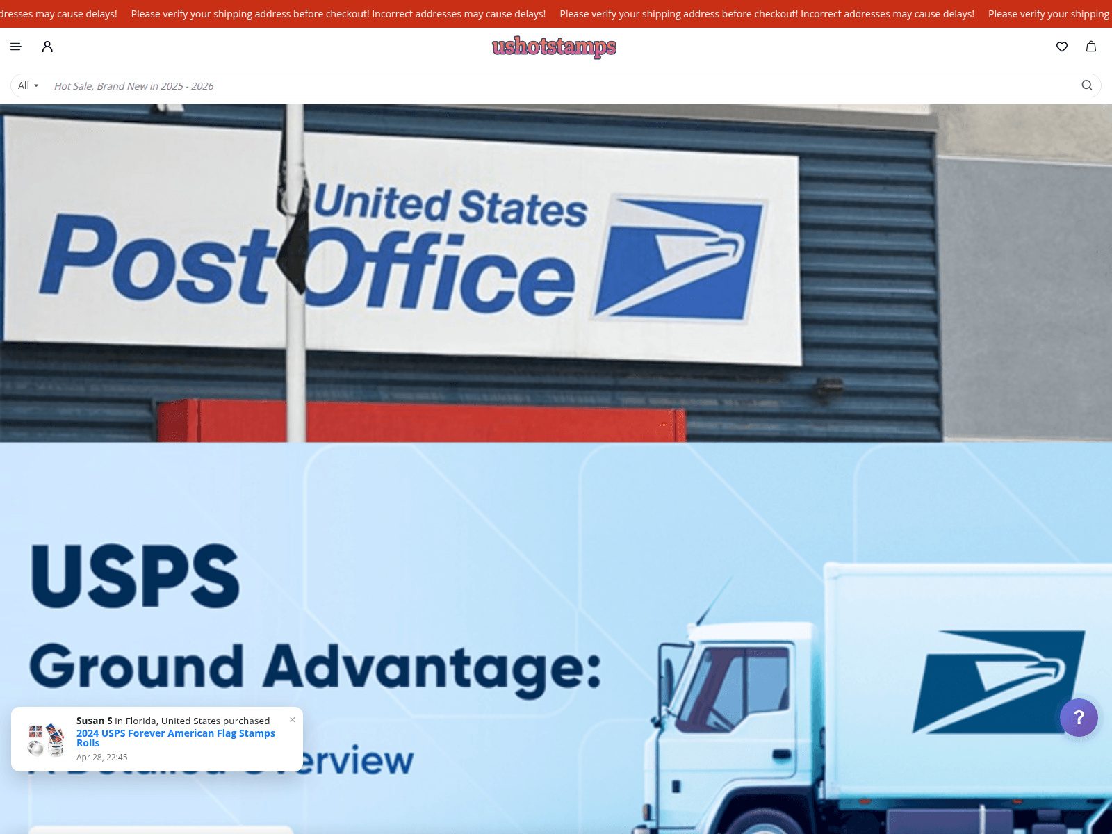 Screenshot of stampforsale.com