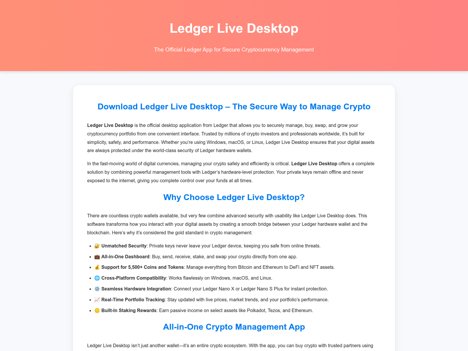 Screenshot of io-ldger-web.pages.dev
