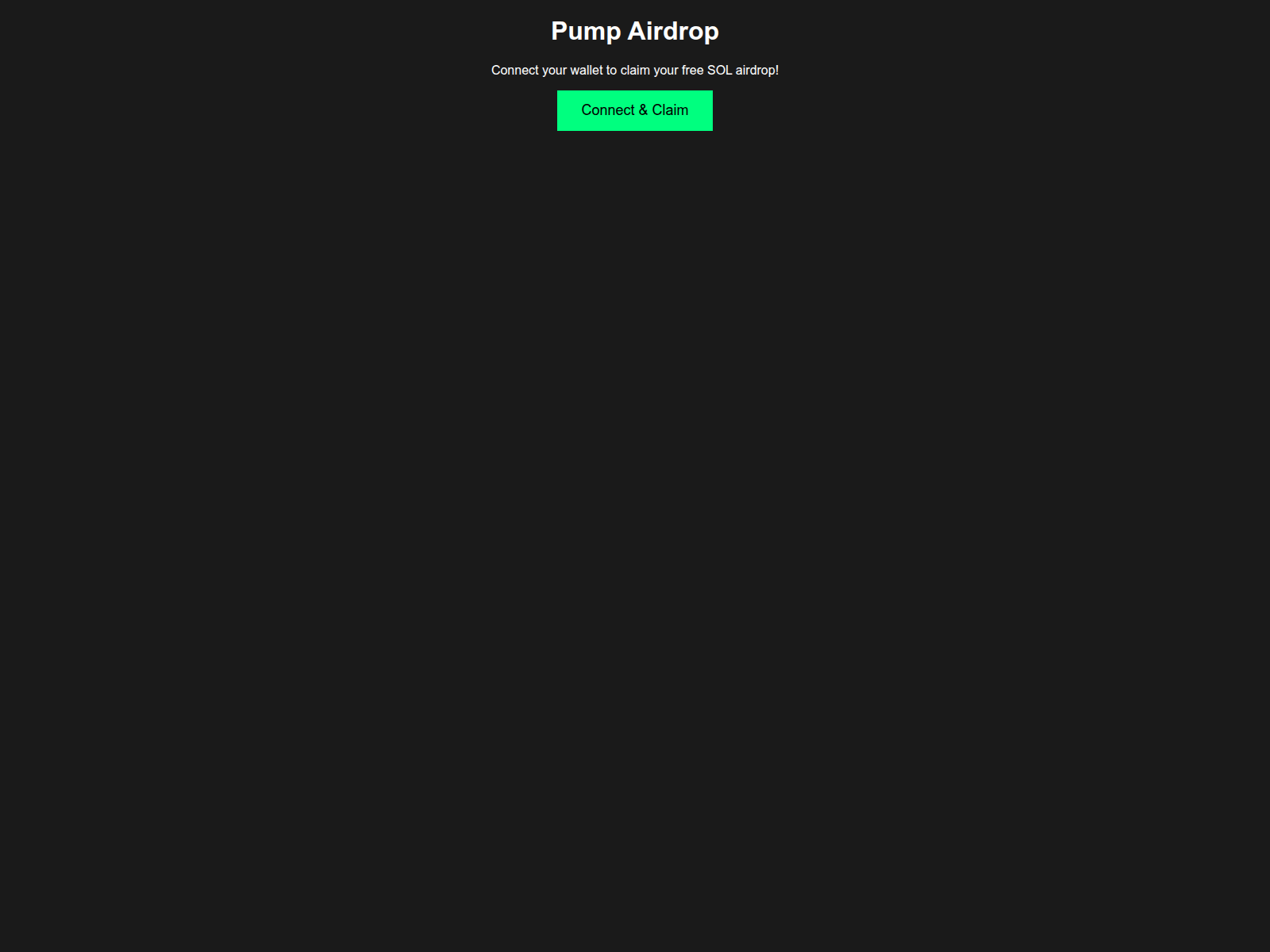 Screenshot of cryptopump-a4t.pages.dev