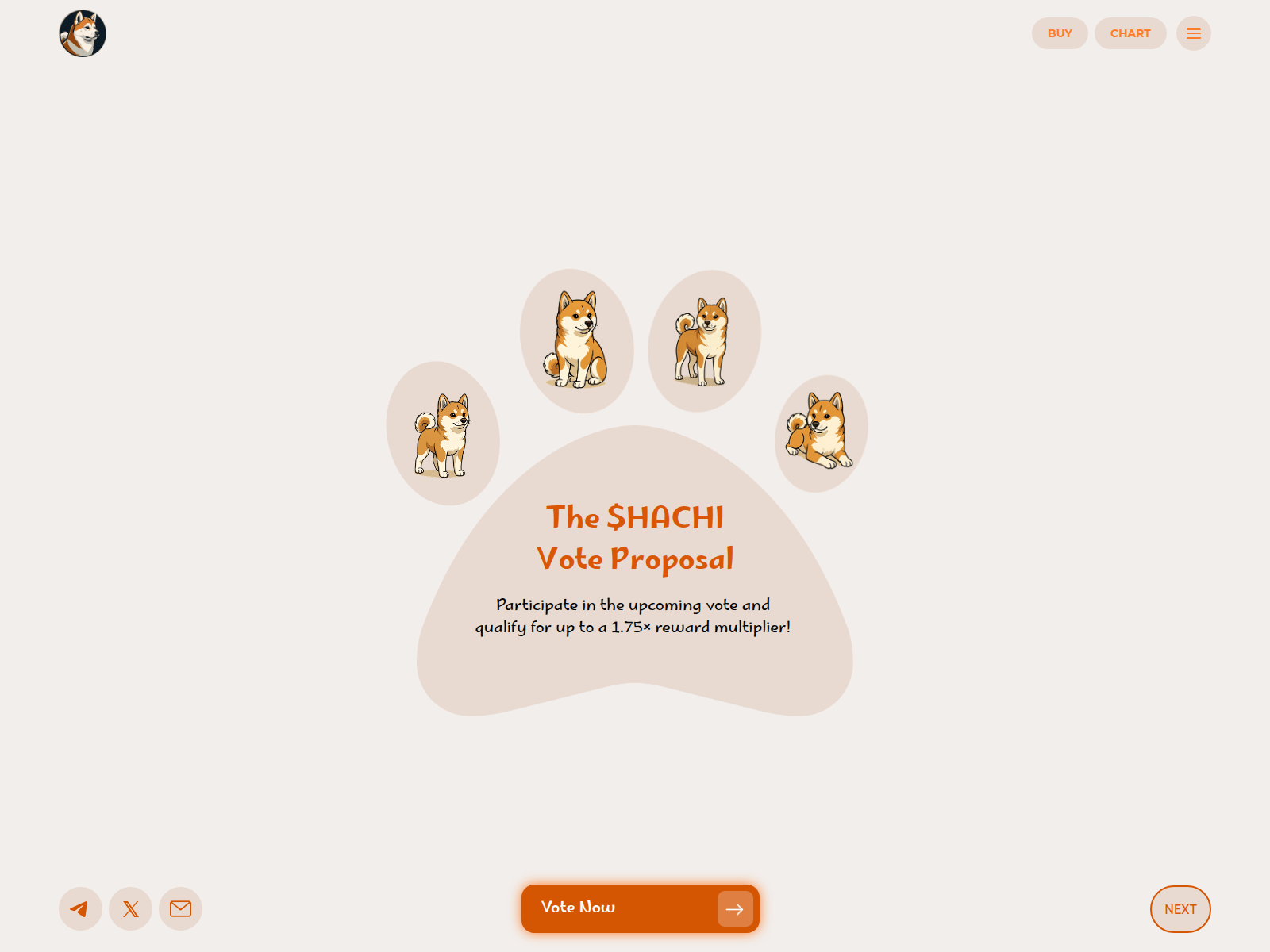 Screenshot of rewards-hachiko.com