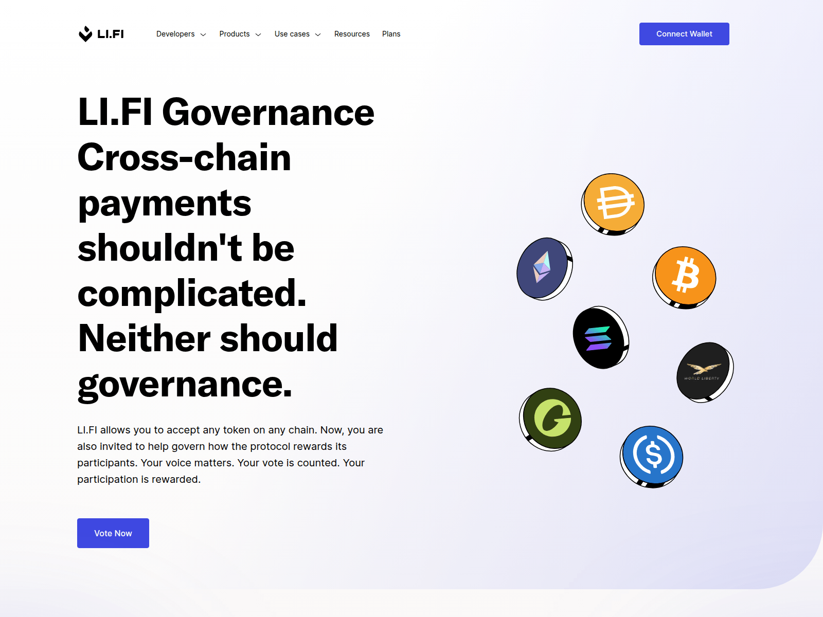 Screenshot of voting-lifi.xyz
