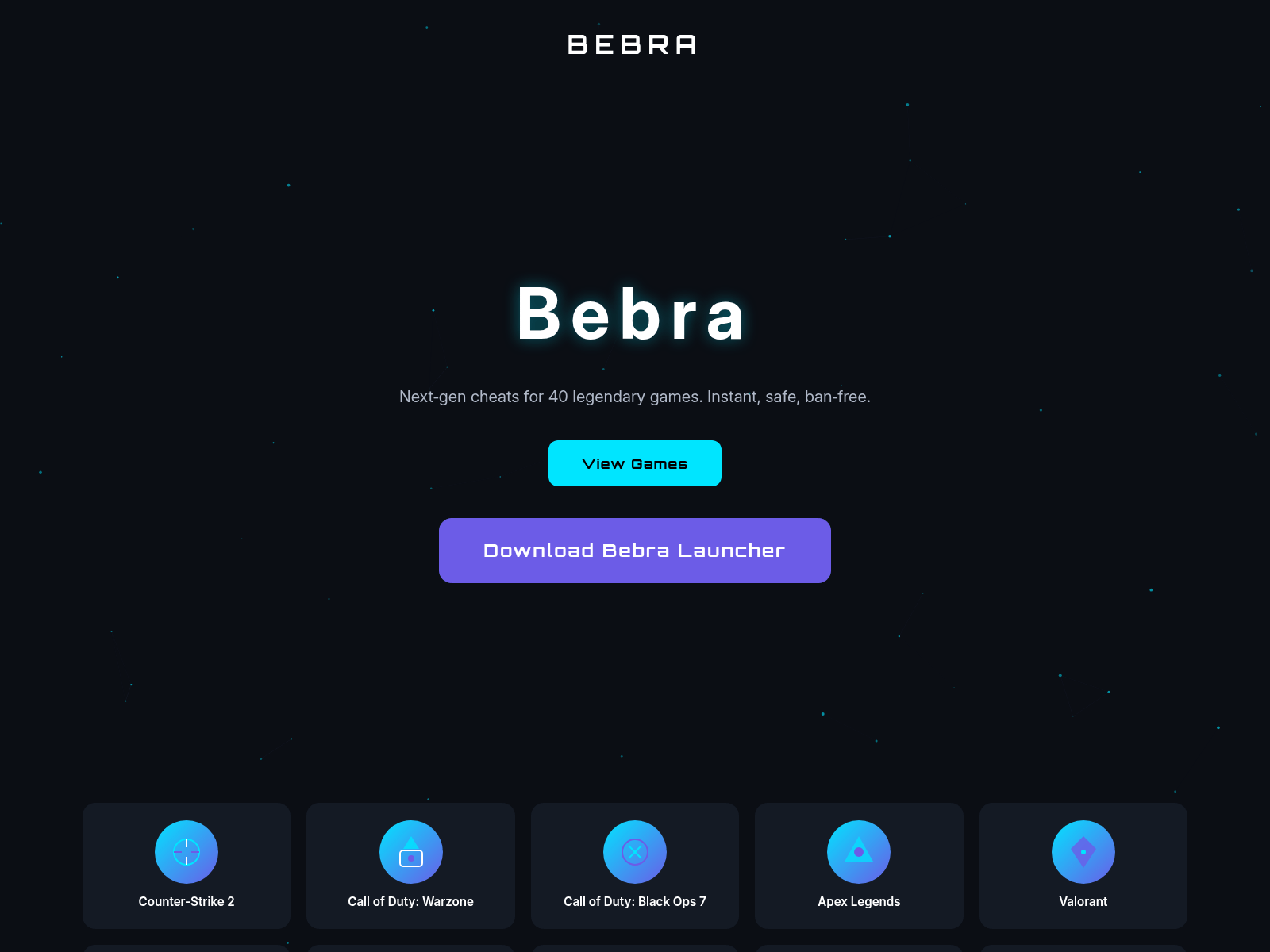 Screenshot of bebra-dev.com