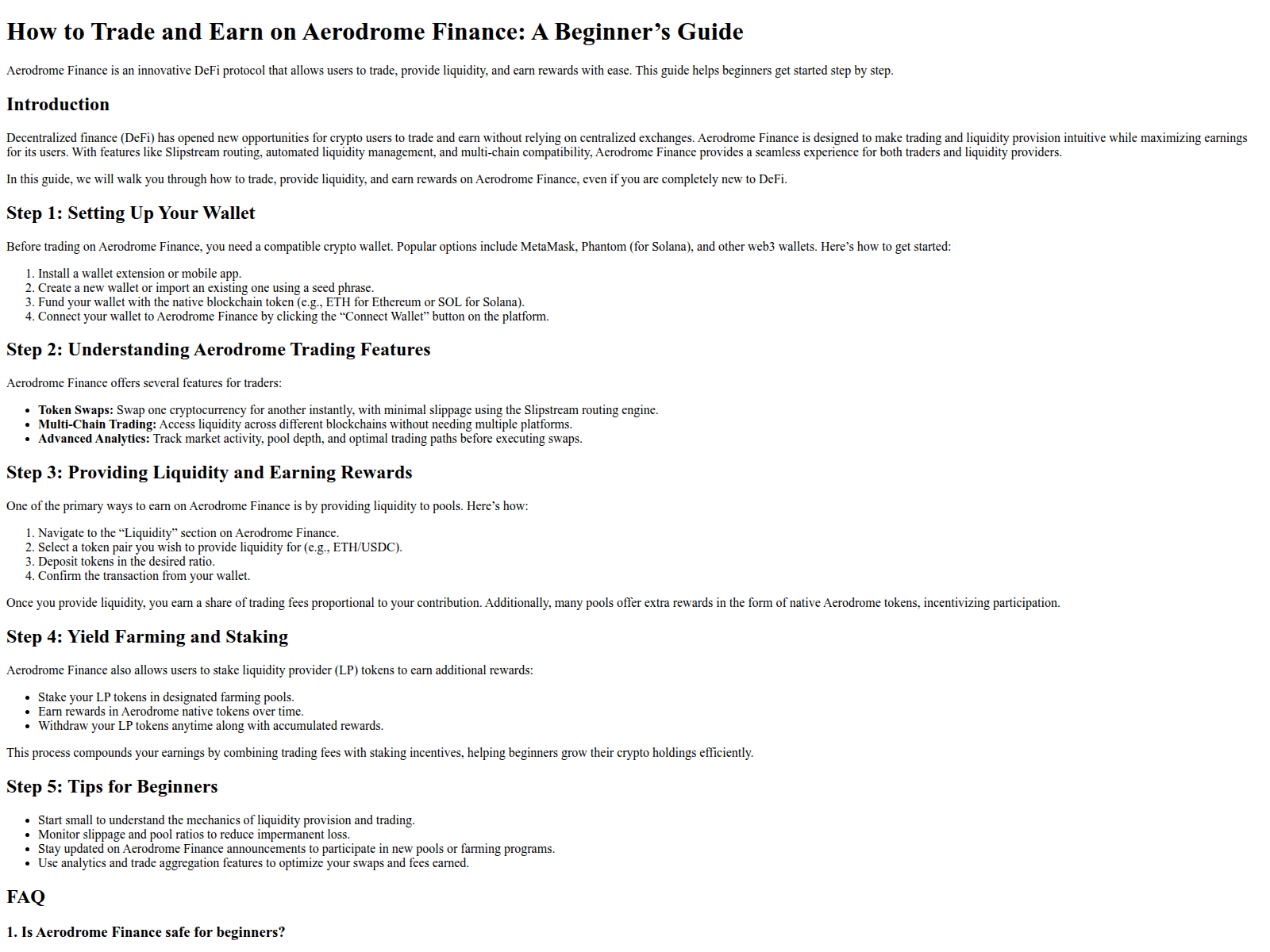 Screenshot of new-finance-aerodrome.pages.dev