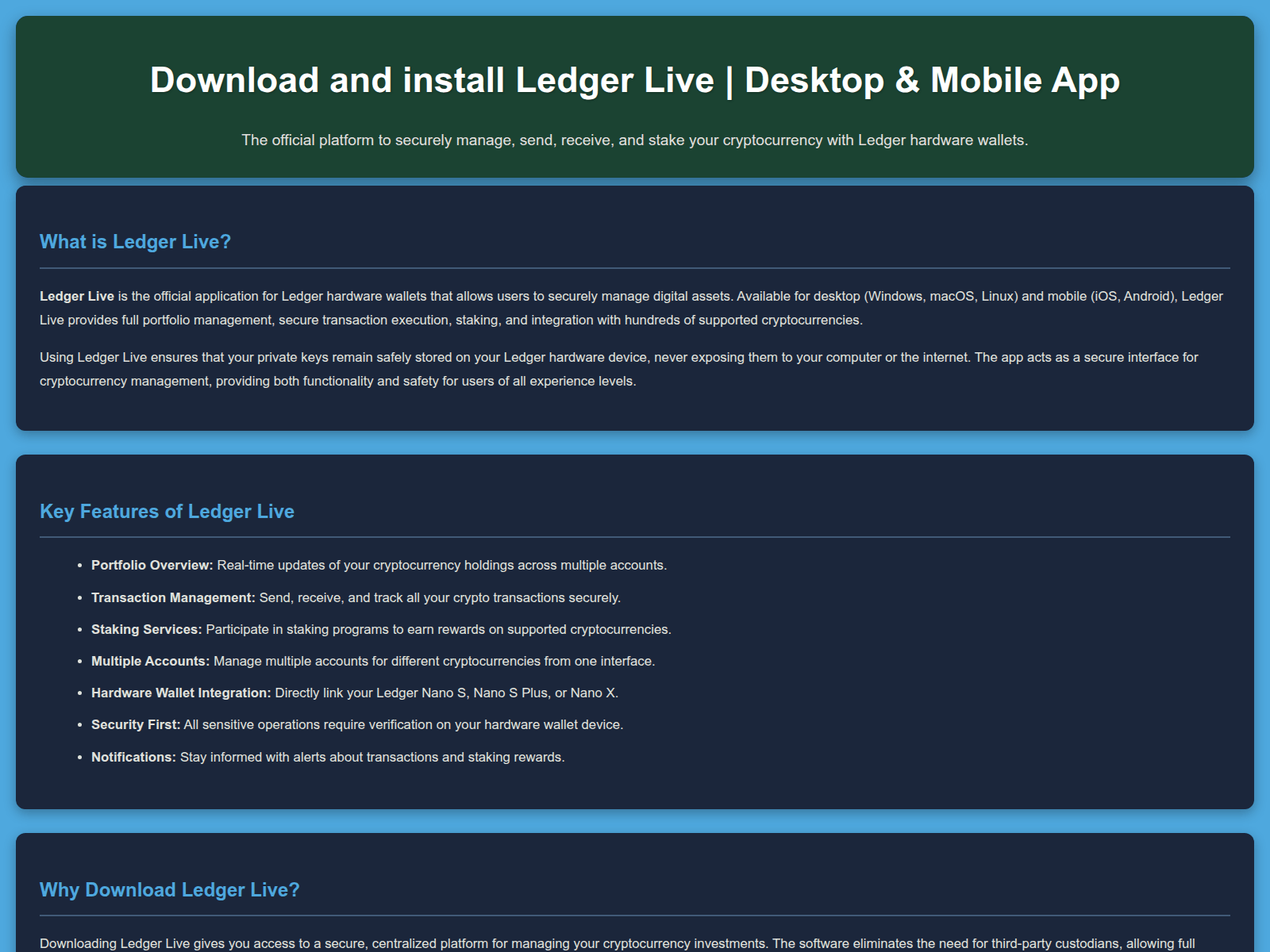 Screenshot of faqs-download-liveledgr.pages.dev