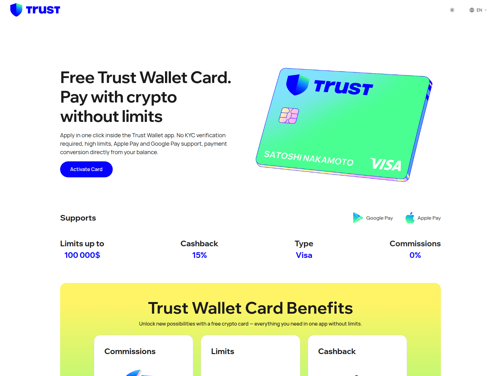 Screenshot of trust-products.live