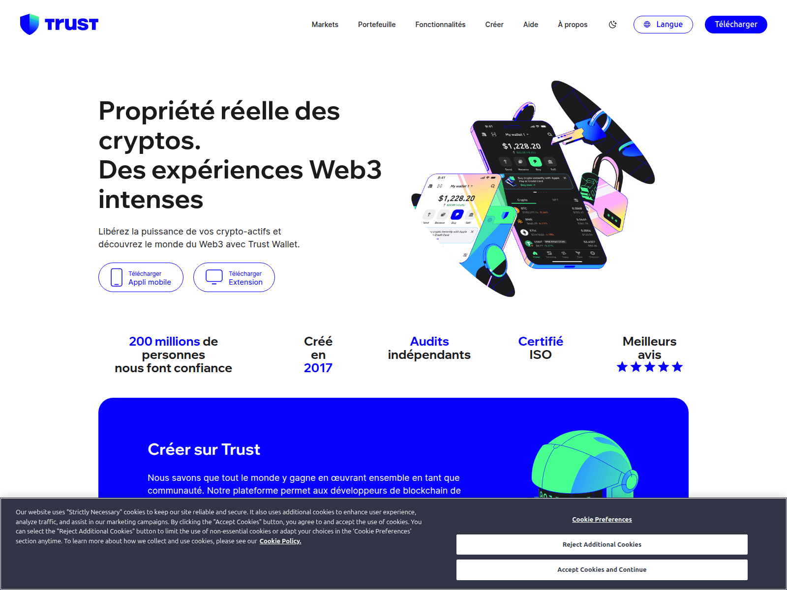 Screenshot of wave-trustwallet.com