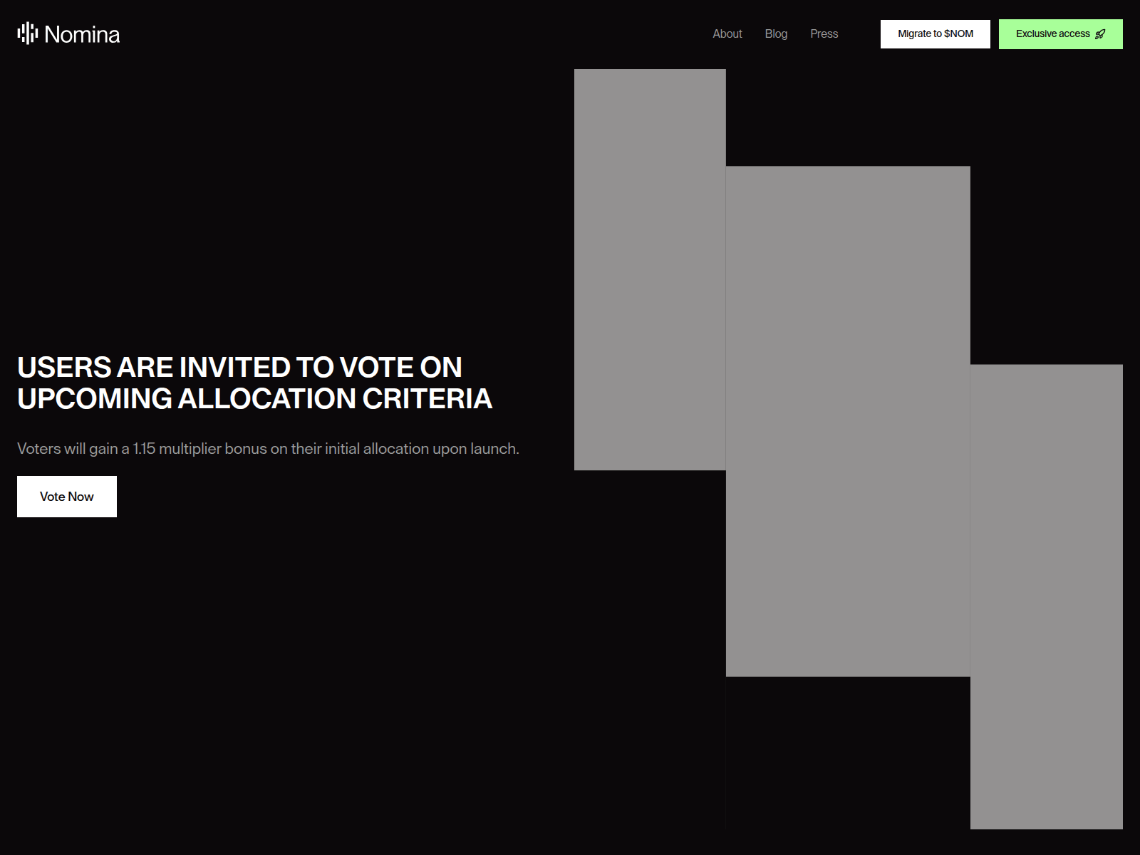 Screenshot of portal-nomina.xyz
