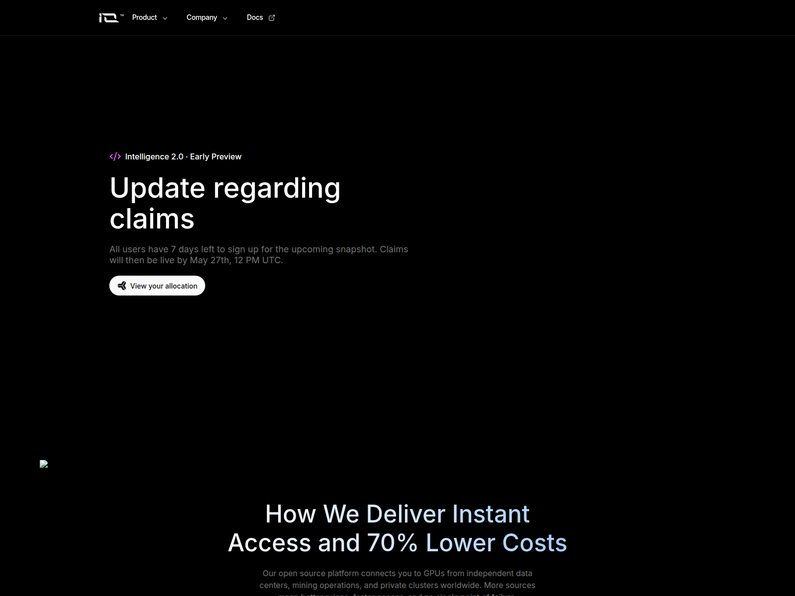 Screenshot of dashboard-io.xyz