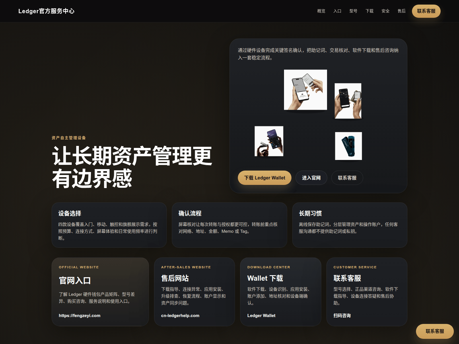 Screenshot of www.ledger-supply.com
