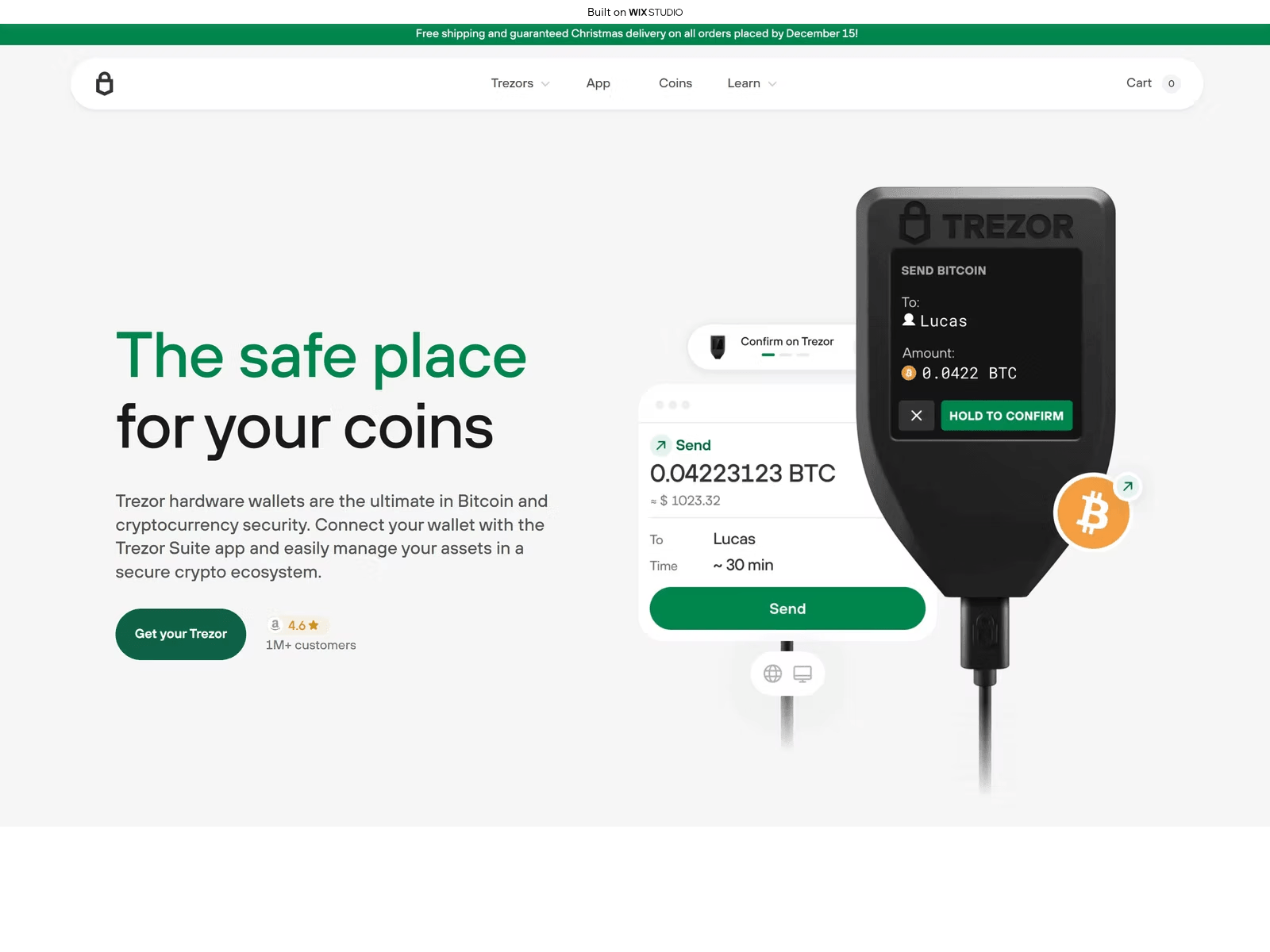 Screenshot of improve-bridgeapp.wixstudio.com