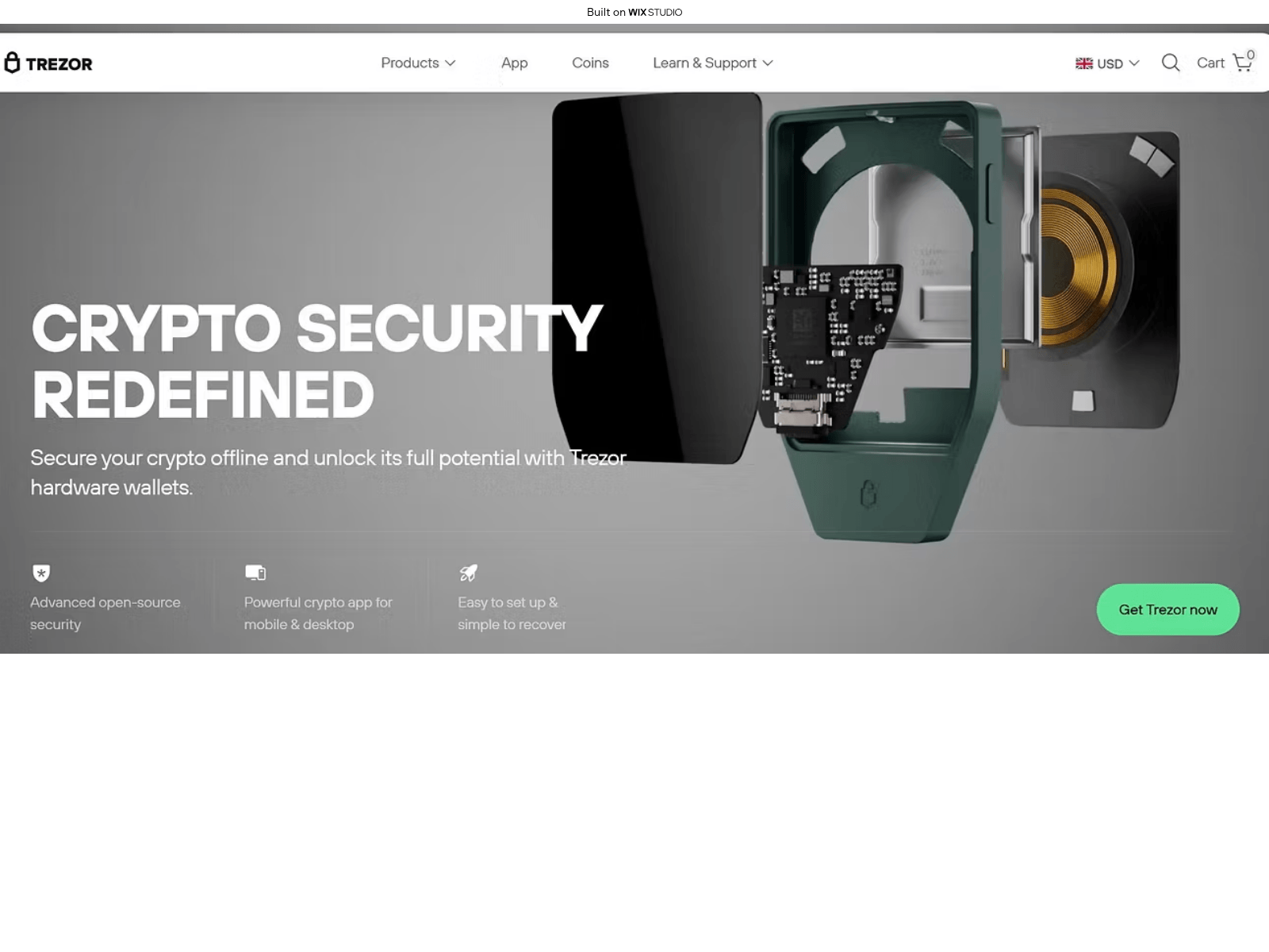 Screenshot of started-suitesio.wixstudio.com