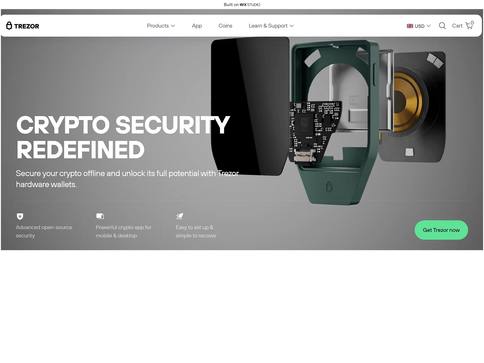 Screenshot of suites-en.wixstudio.com