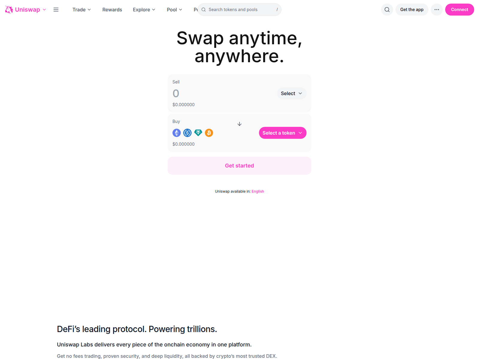 Screenshot of swap-program.com