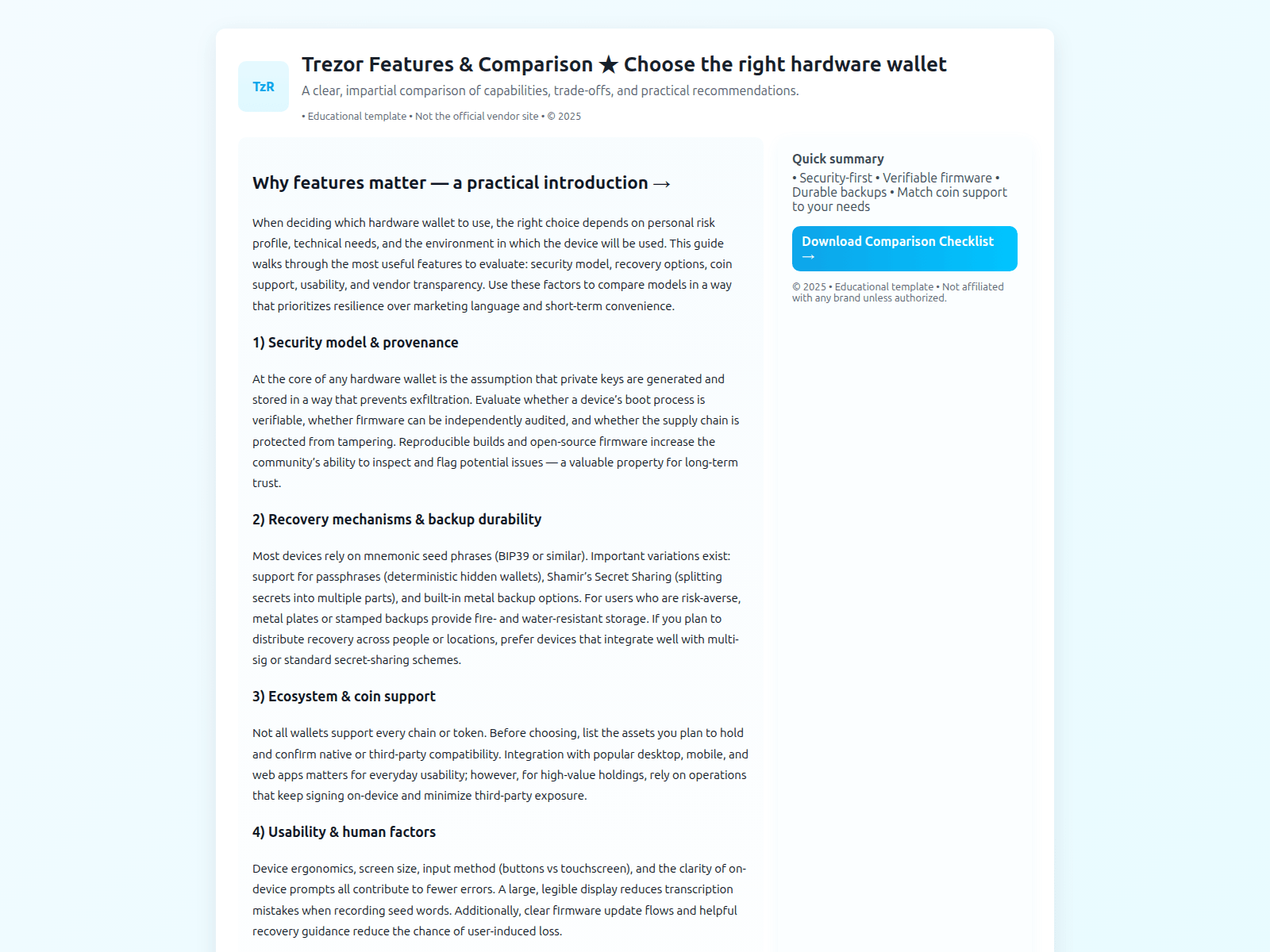 Screenshot of trzor-com.pages.dev