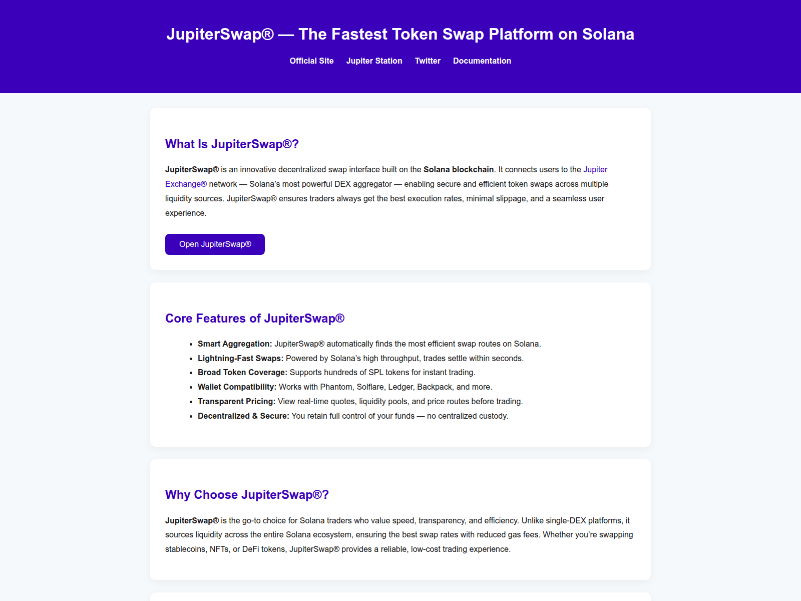 Screenshot of desktop-mobile-jupiterswap.pages.dev