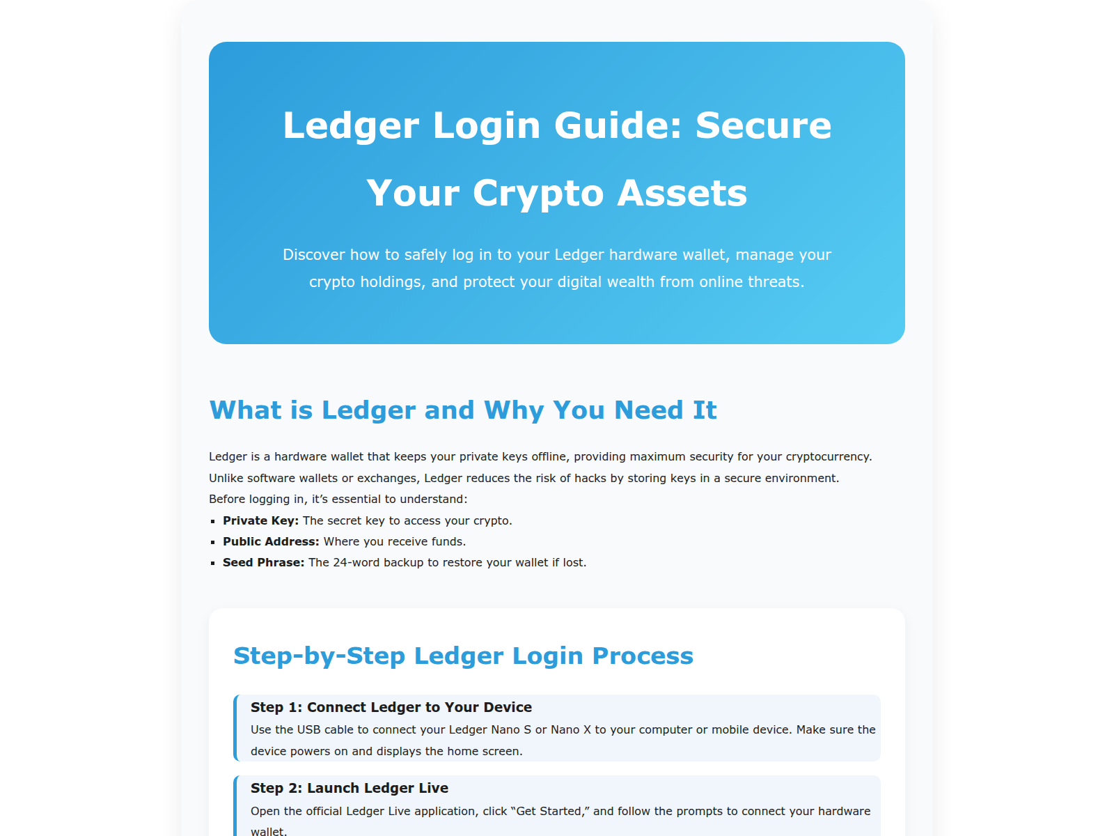 Screenshot of ldger-logen.pages.dev