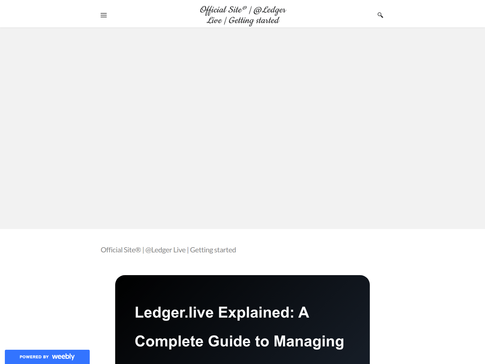 Screenshot of leddgerlive-us.weebly.com