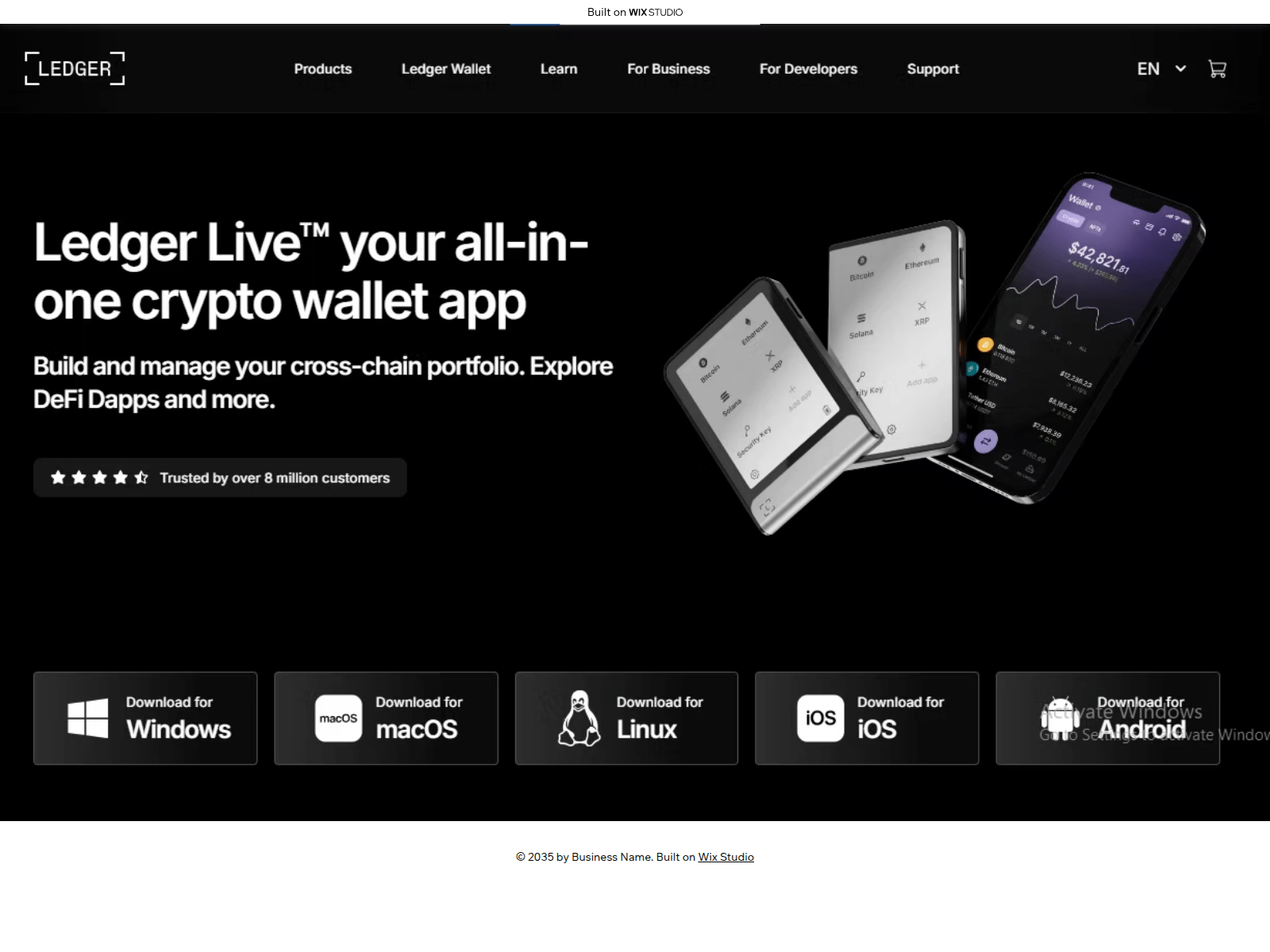 Screenshot of eng-ledjorlive.wixstudio.com