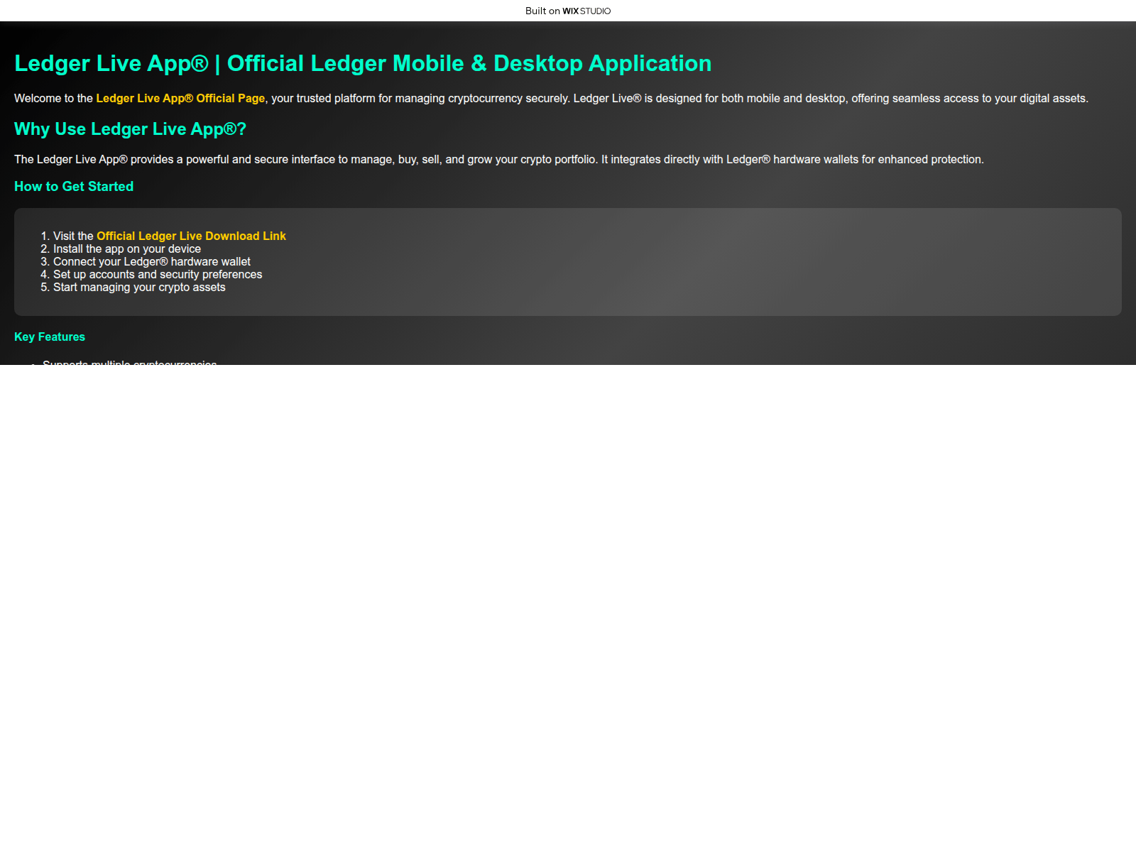 Screenshot of legrlvloggin.wixstudio.com