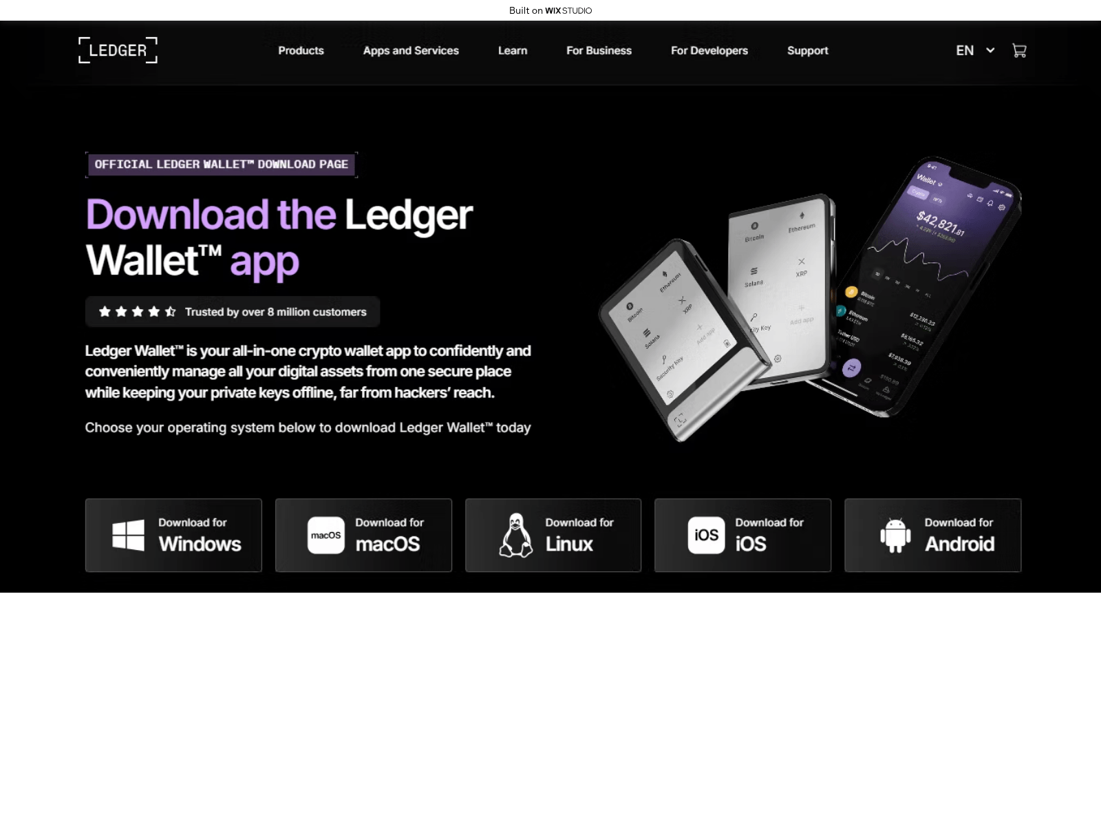 Screenshot of learn-started.wixstudio.com
