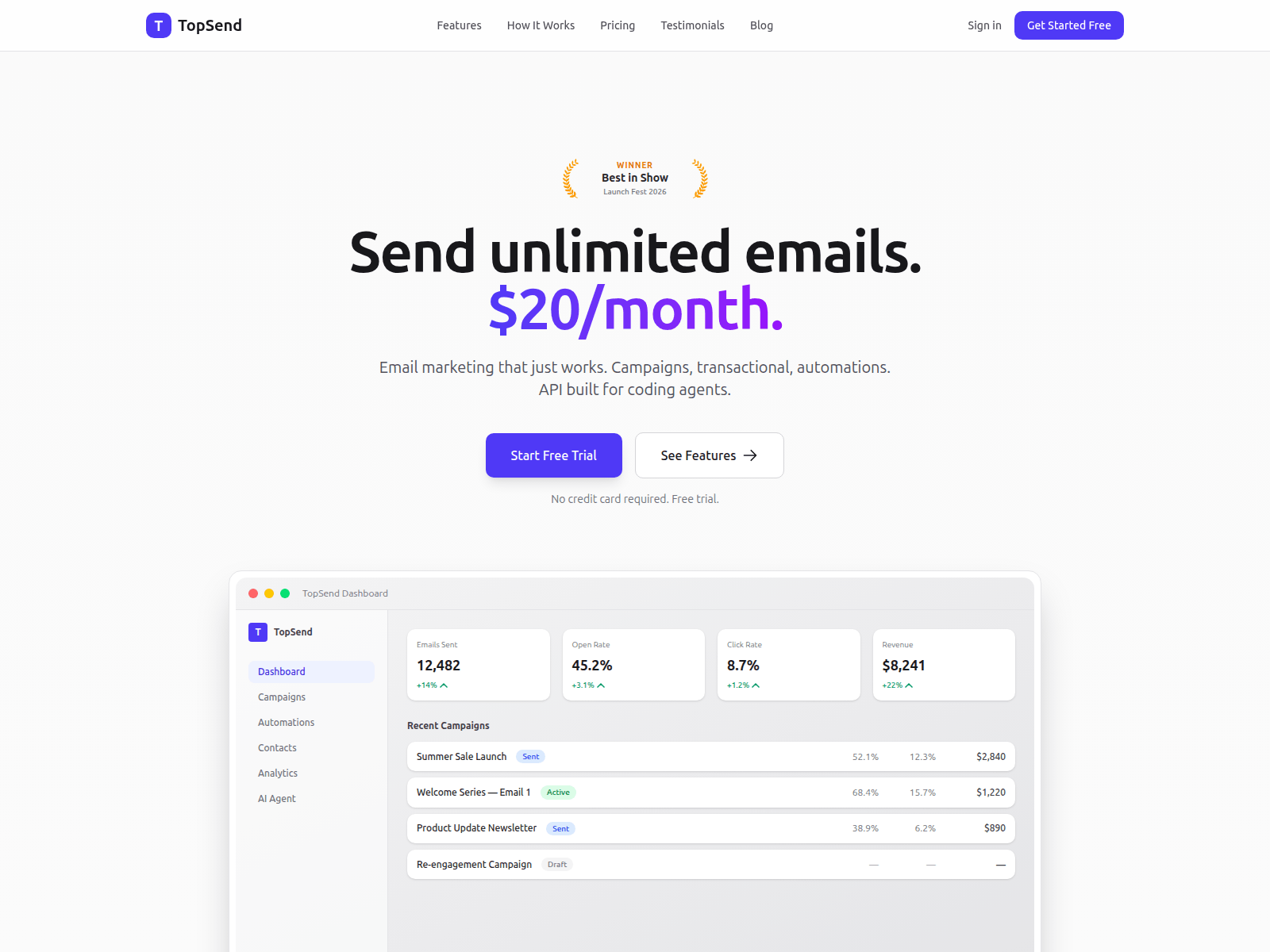 Screenshot of topmail-manage.com