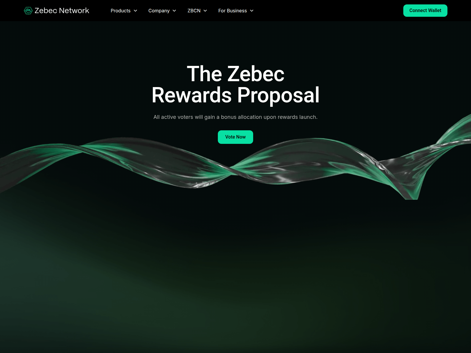 Screenshot of app-zebec.network