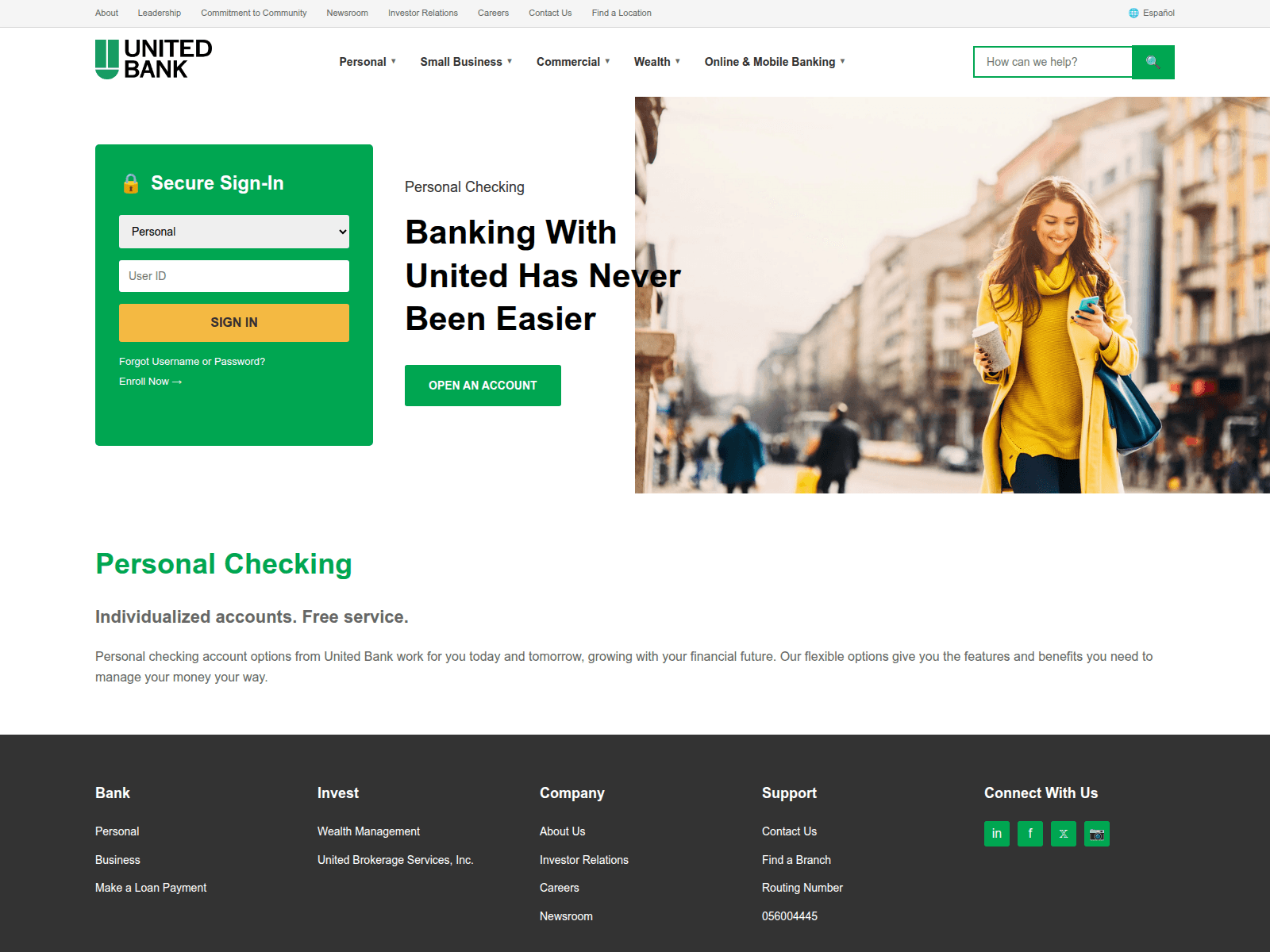 Screenshot of bankunited.site