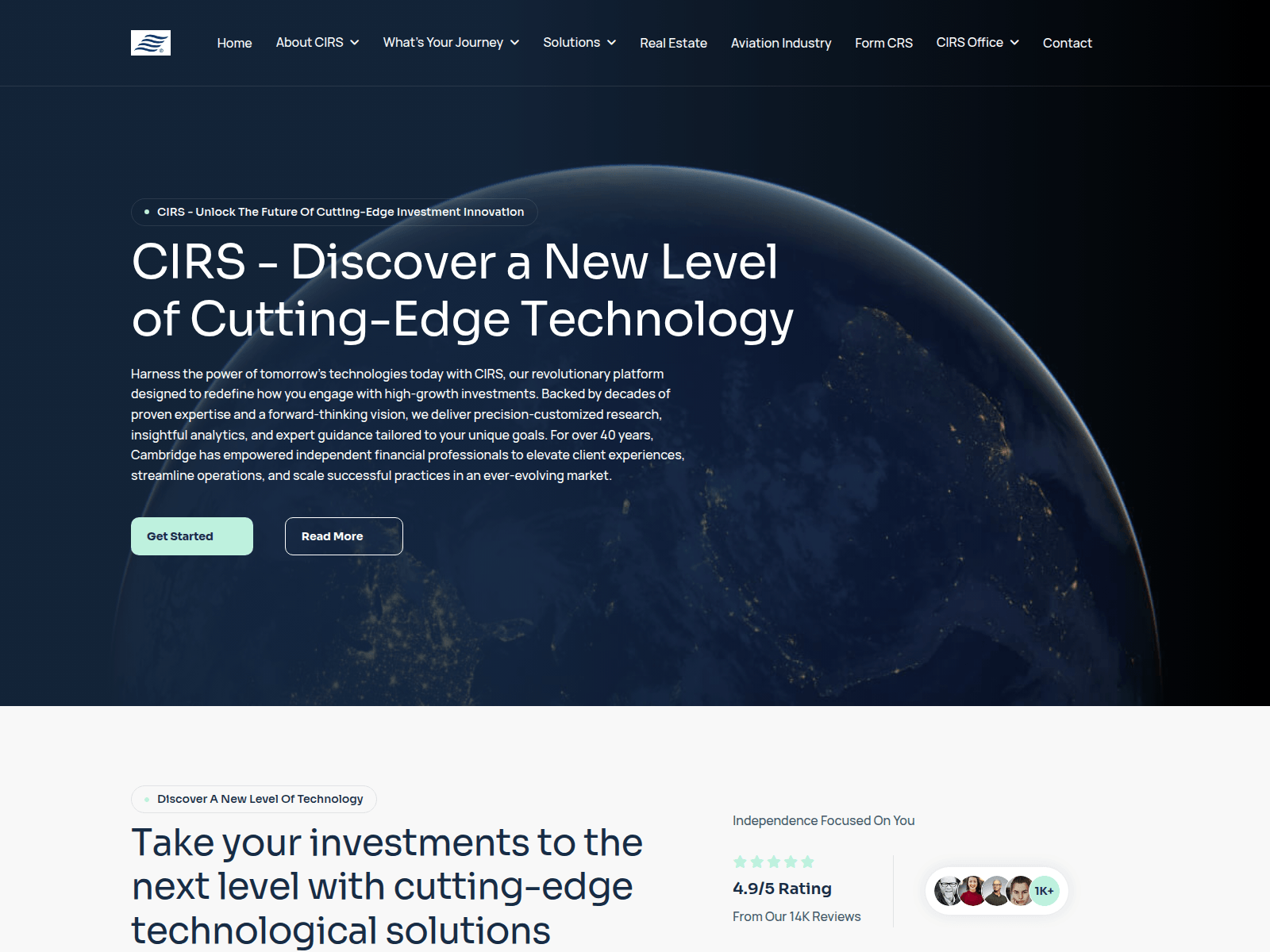 Screenshot of caminnovativecorp.com