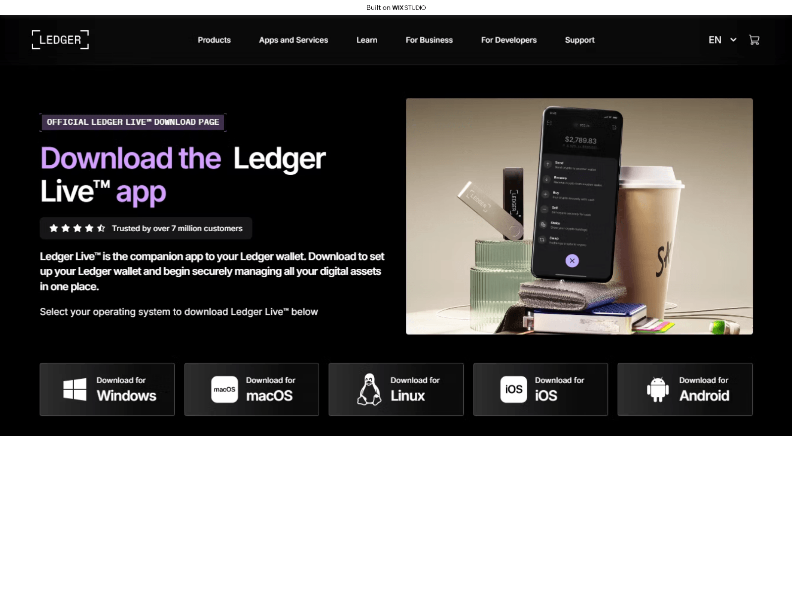Screenshot of enstart-ldgre.wixstudio.com