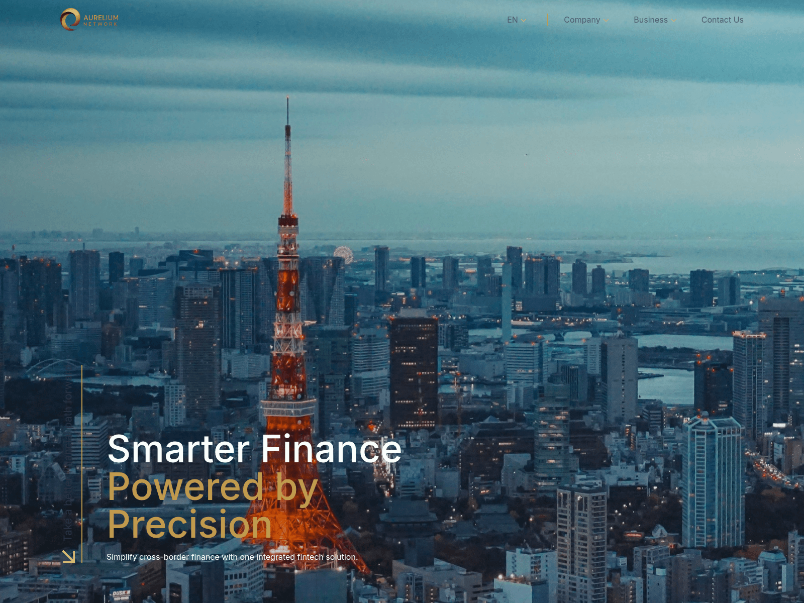 Screenshot of aurexglobal.io
